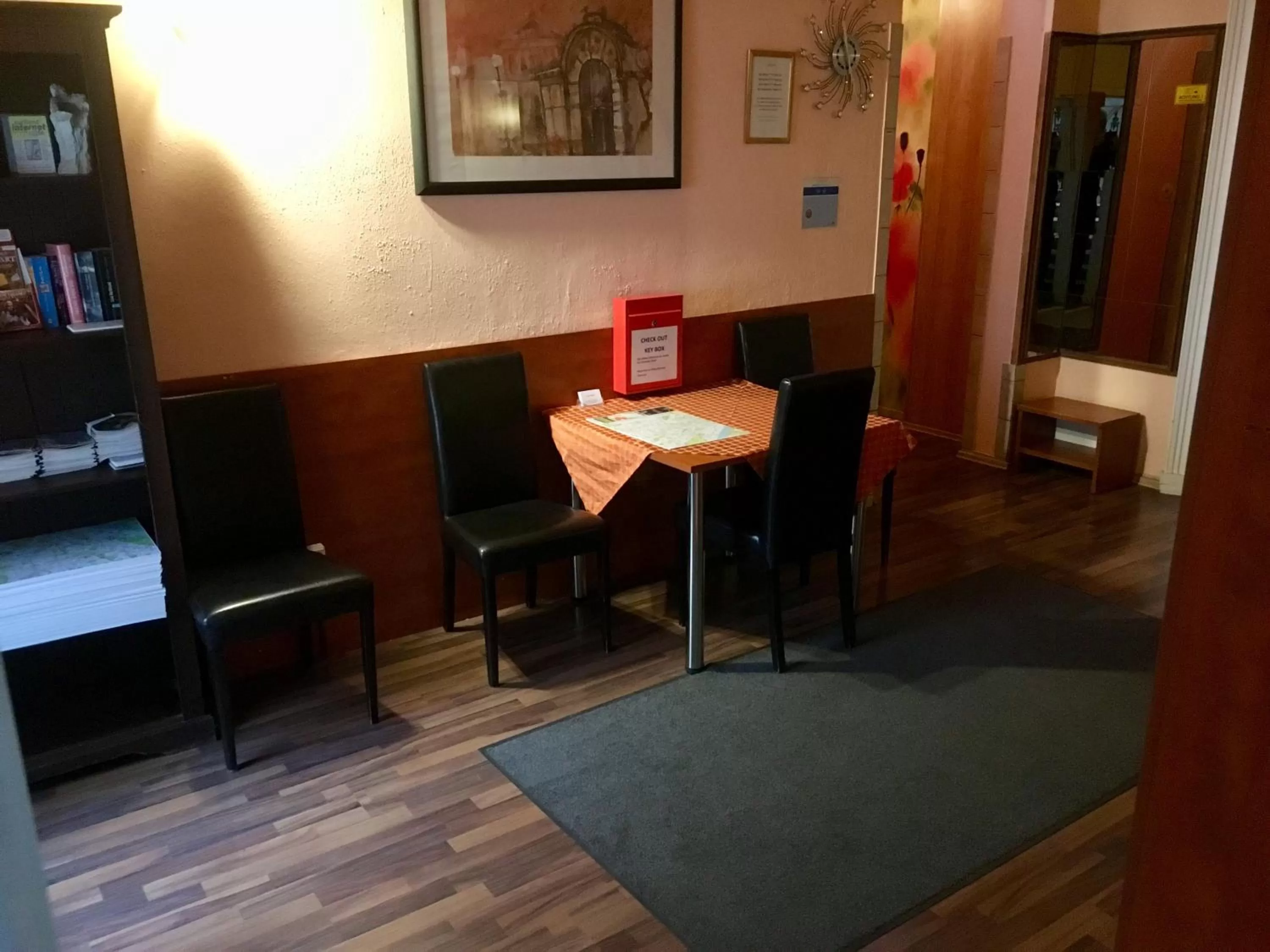 Floor plan in Pension Madara