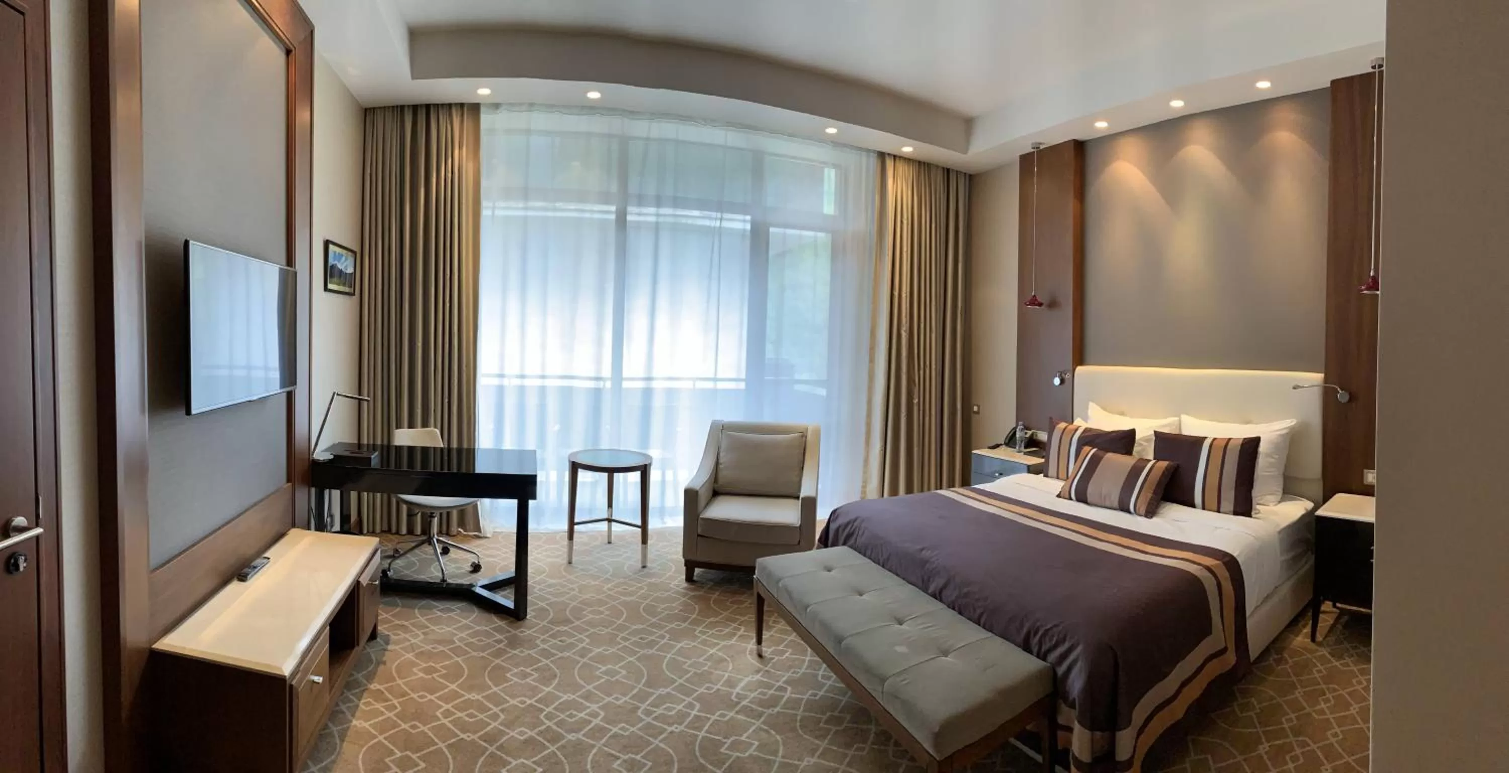 Bed in Borjomi Likani Health & Spa Centre