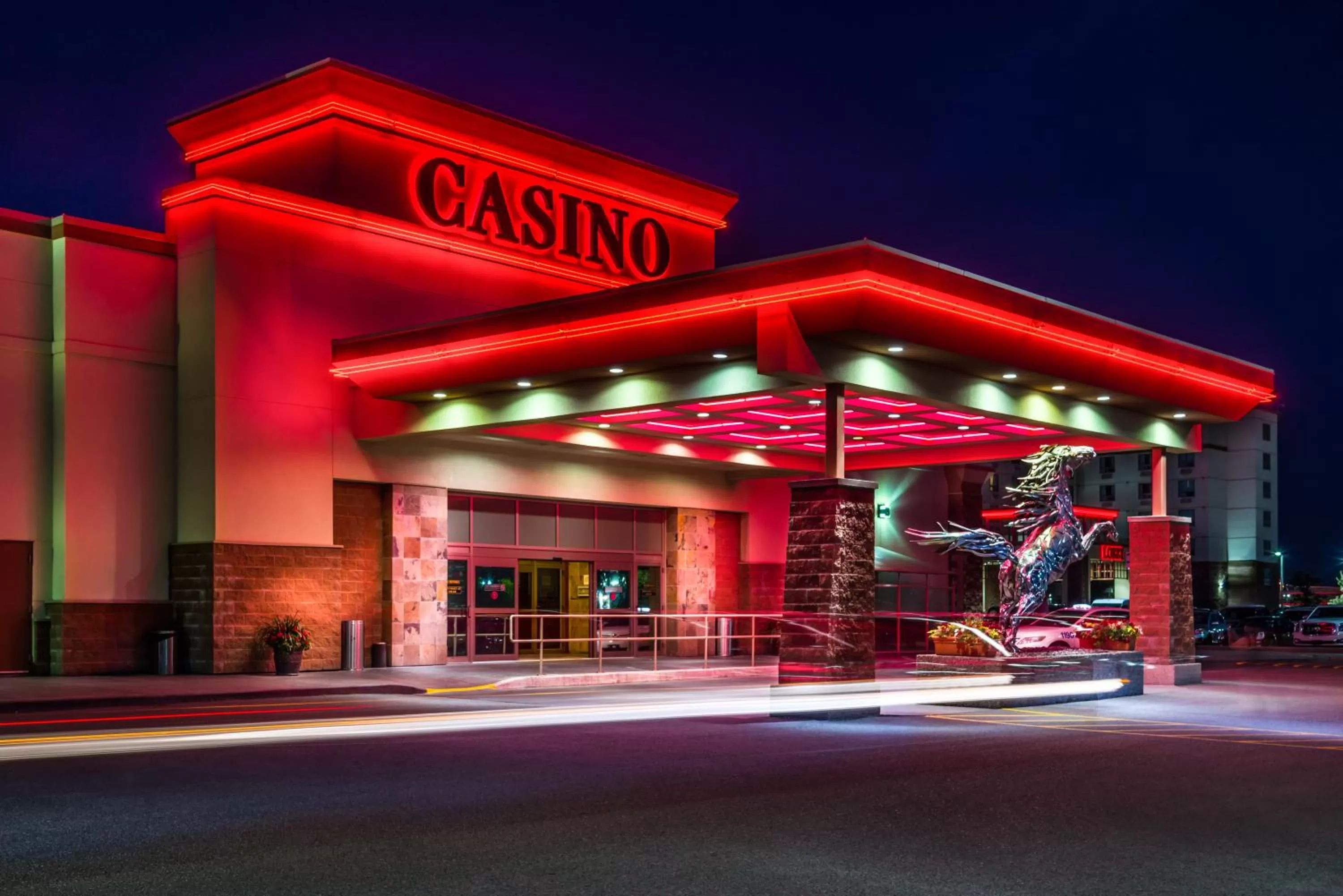Property building in Deerfoot Inn and Casino