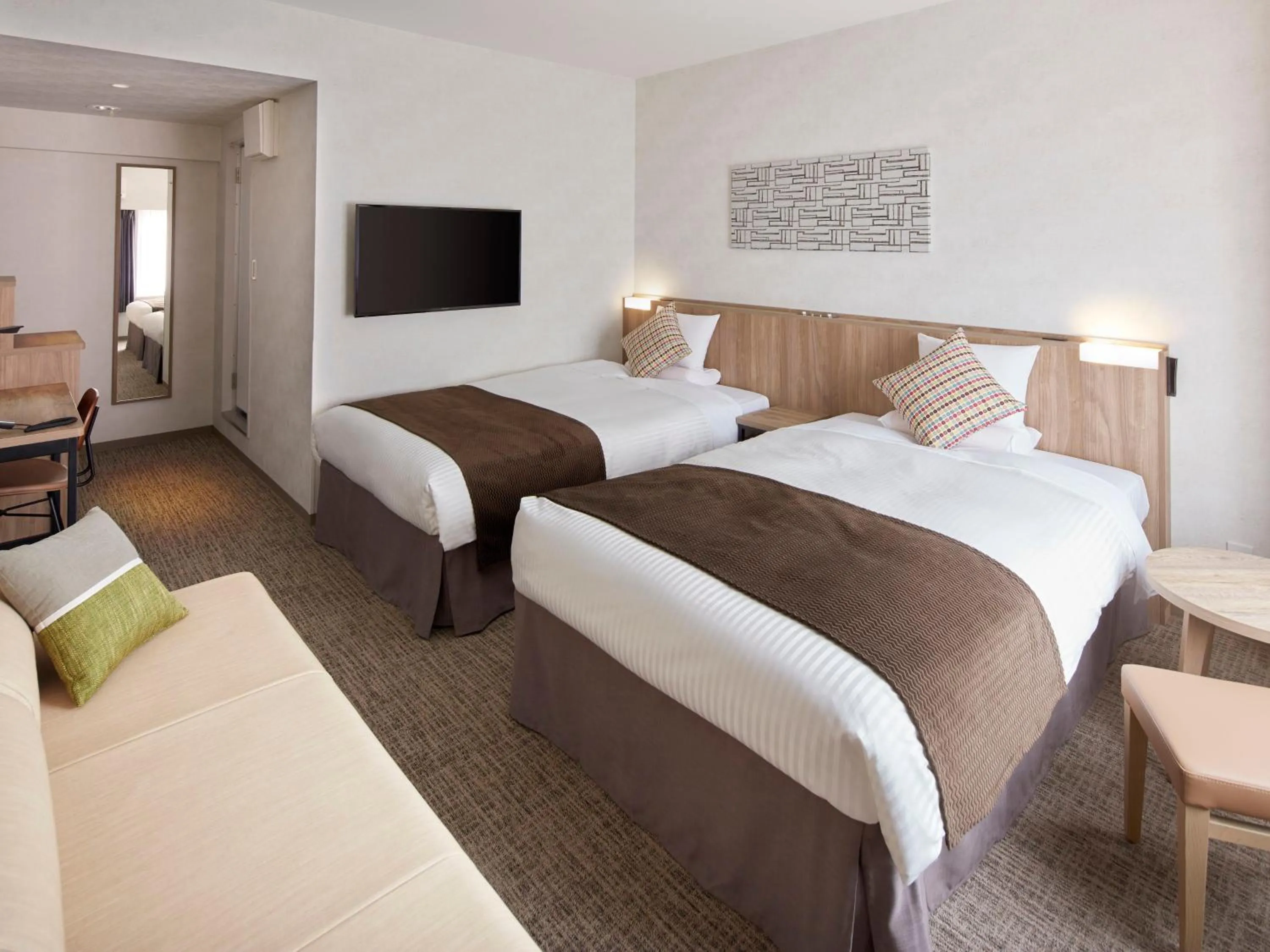 Photo of the whole room, Bed in HOTEL MYSTAYS Kiyosumi Shirakawa