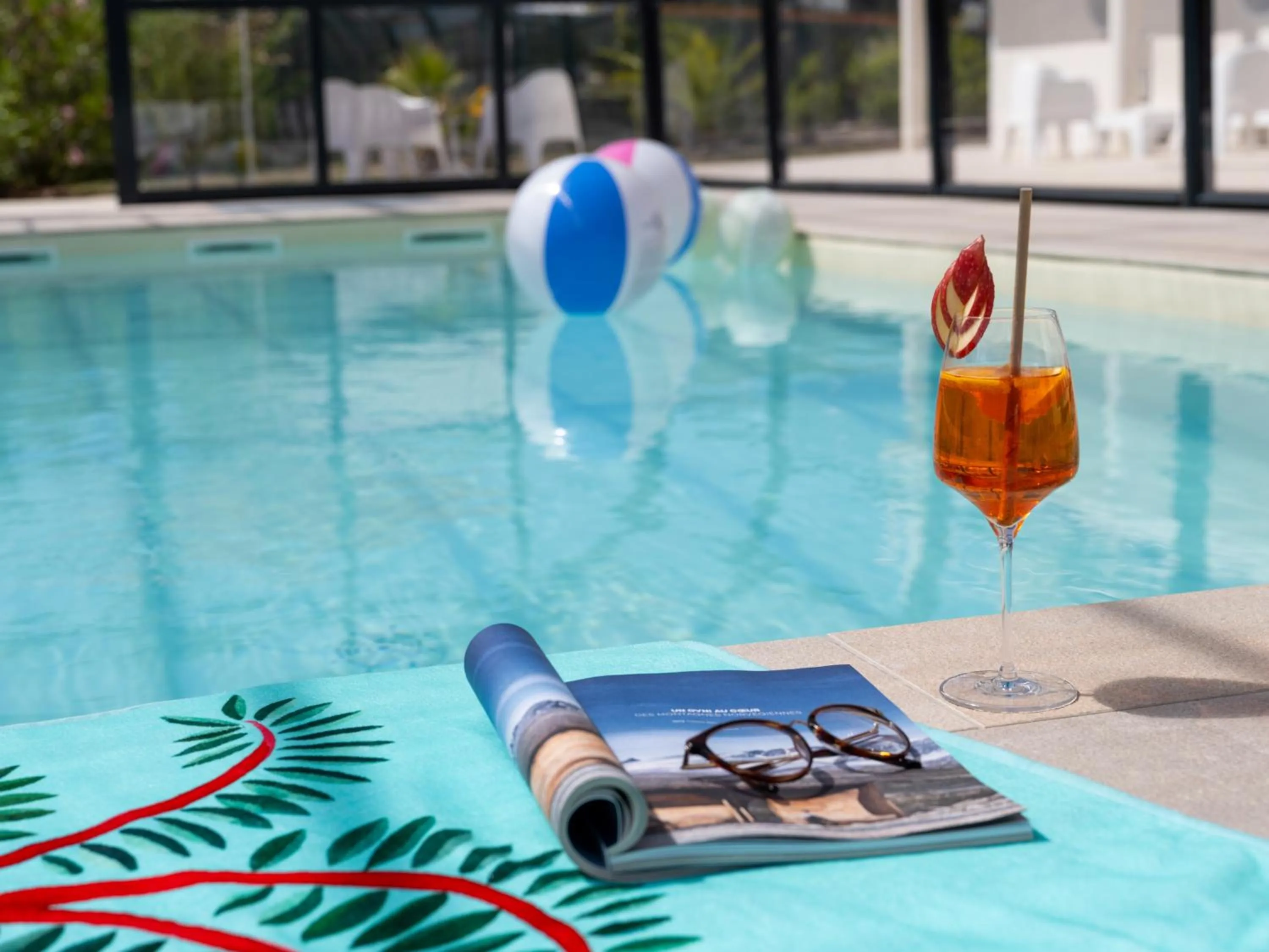 Swimming pool in Golden Tulip La Baule Hotel and Residence
