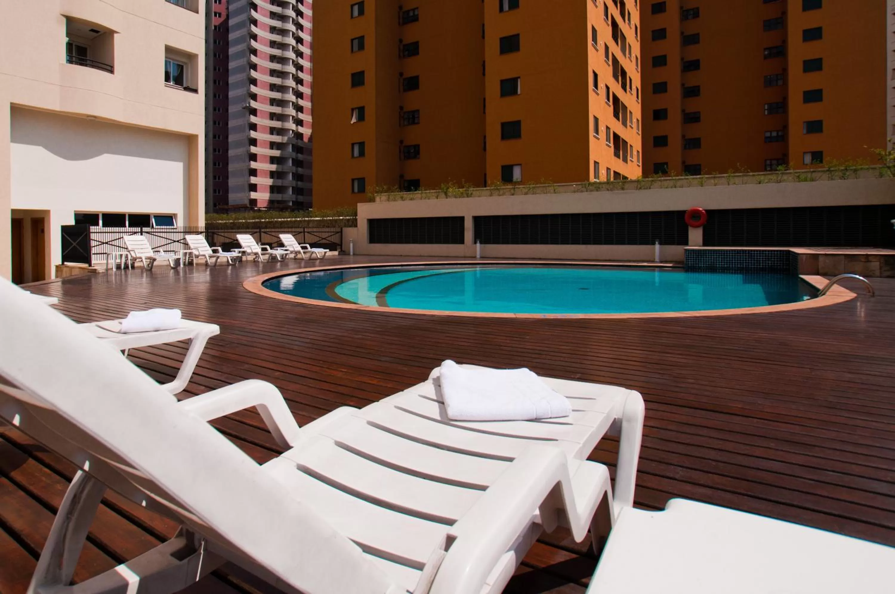 Swimming pool in Blue Tree Towers All Suites Santo André