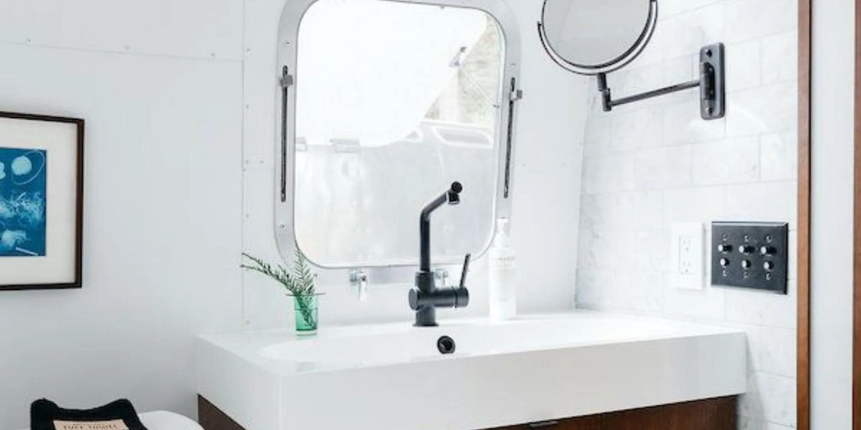 Bathroom in AutoCamp Joshua Tree