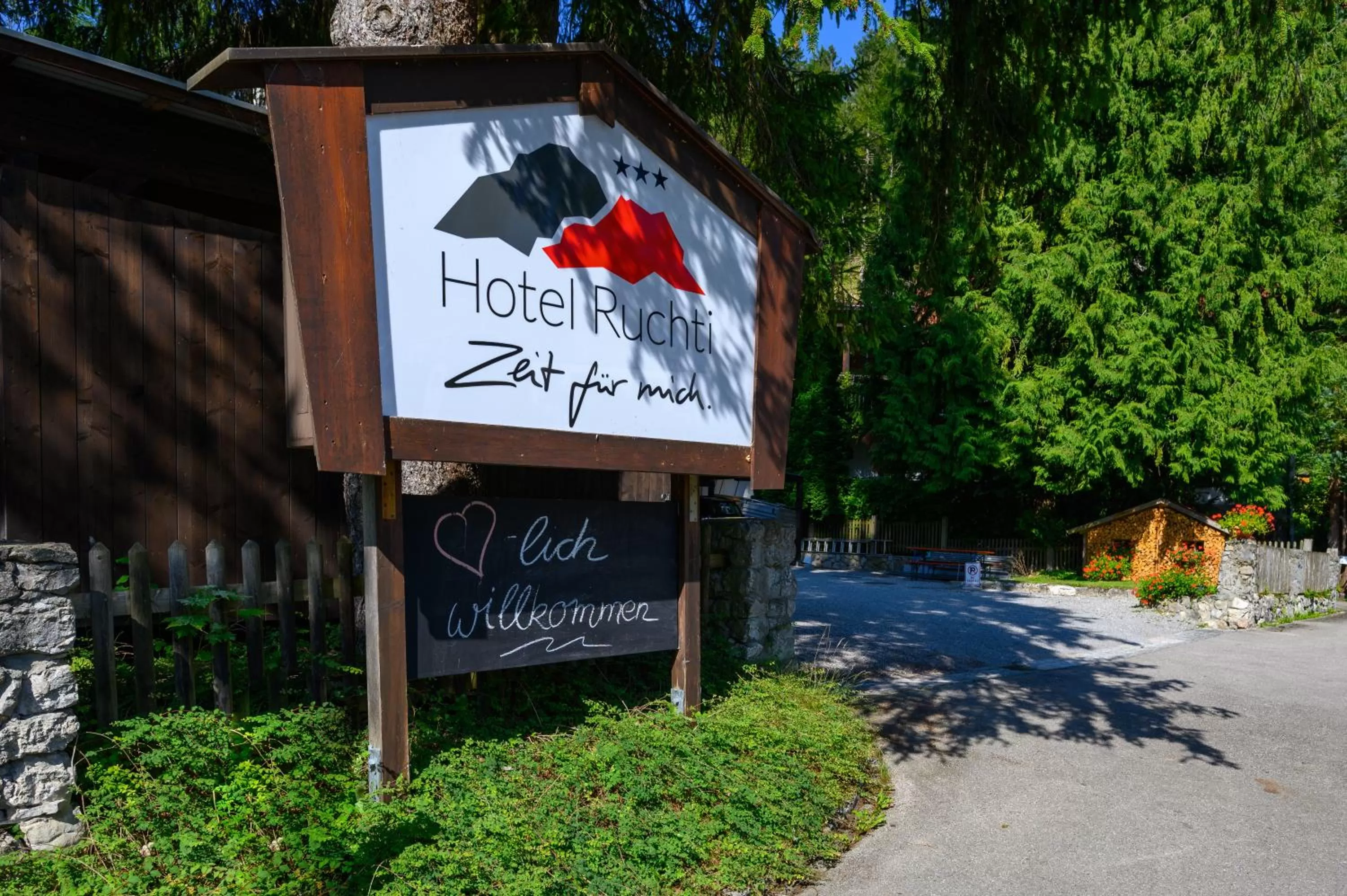 Logo/Certificate/Sign in Hotel Ruchti - Zeit für mich