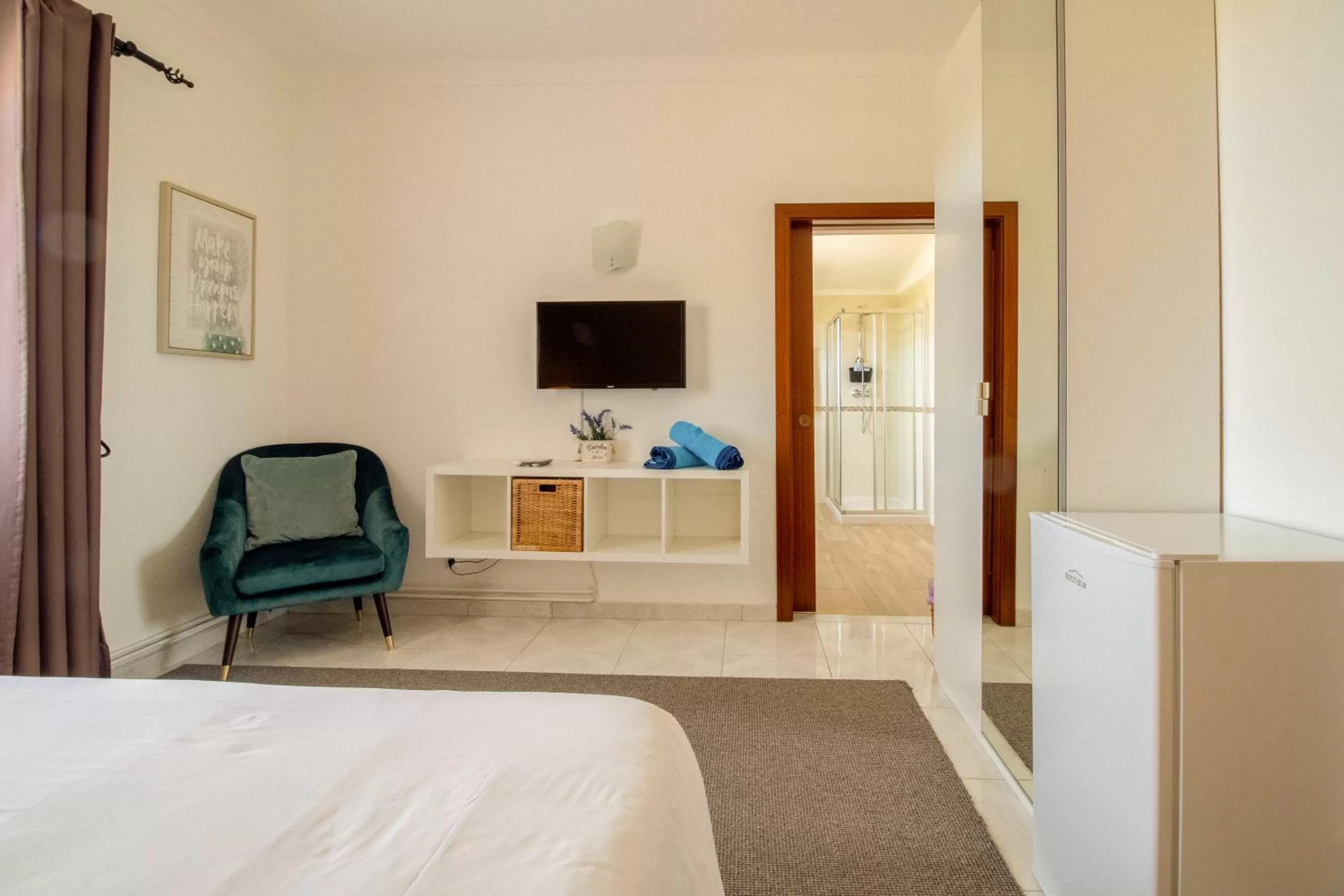 TV and multimedia, Bed in Quinta Nova Relax & Spa - Vale del Rey