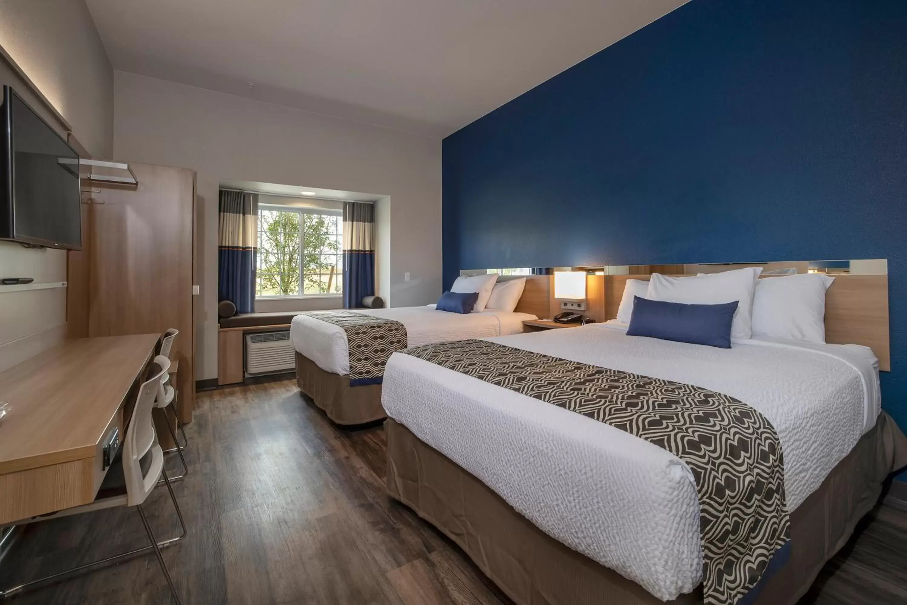 Queen Room with Two Queen Beds - Mobility Accessible - Tub with Grab Bars - East View - Non-Smoking in Microtel Inn & Suites by Wyndham Loveland Queen Room with Two Queen Beds - Mobility Accessible - Tub with Grab Bars - East View - Non-Smoking in Microtel Inn & Suites by Wyndham Loveland