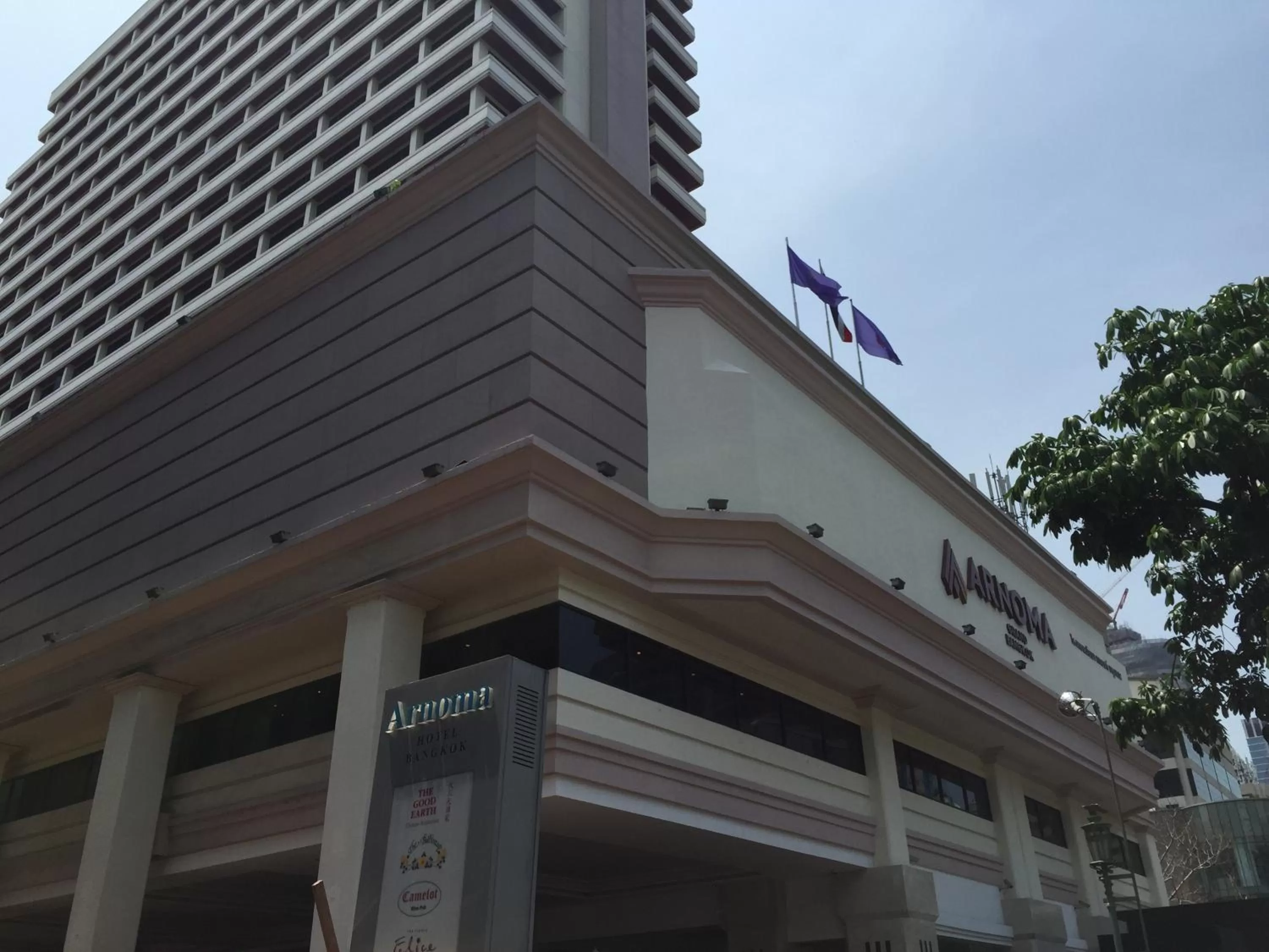 Property building in Arnoma Hotel Bangkok