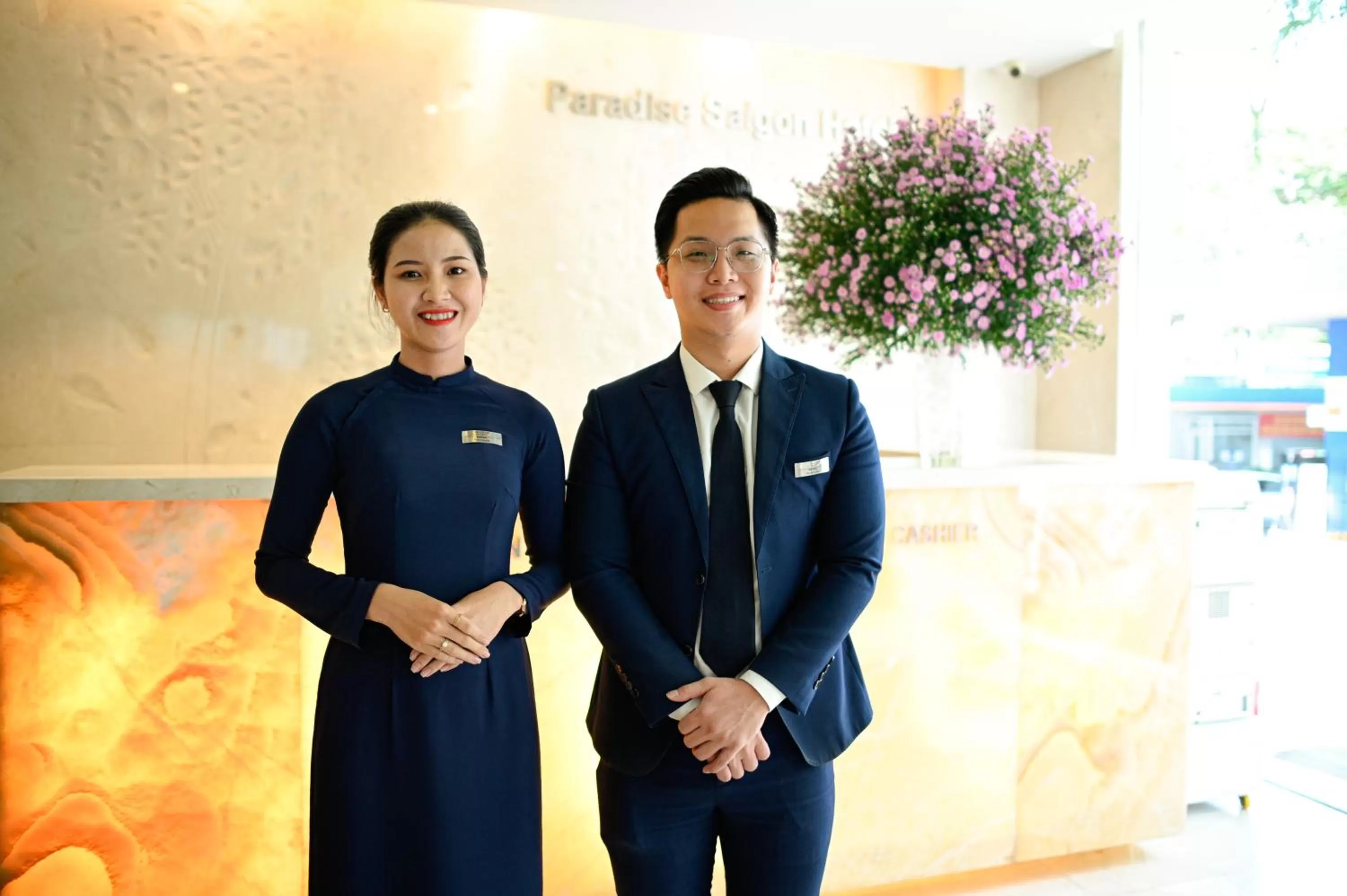 Staff in Paradise Saigon Boutique Hotel & Spa