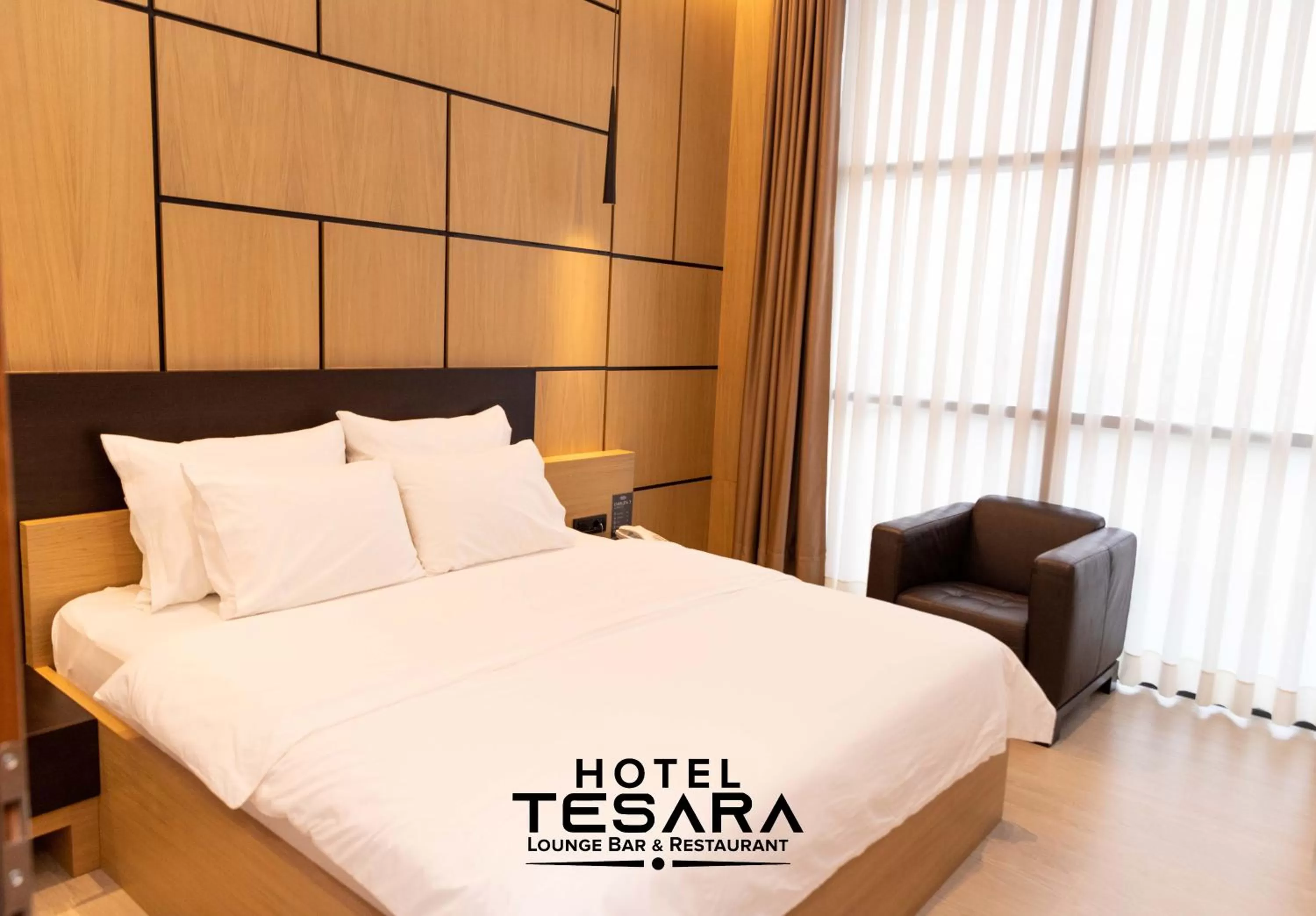 Bed in Hotel Tesara
