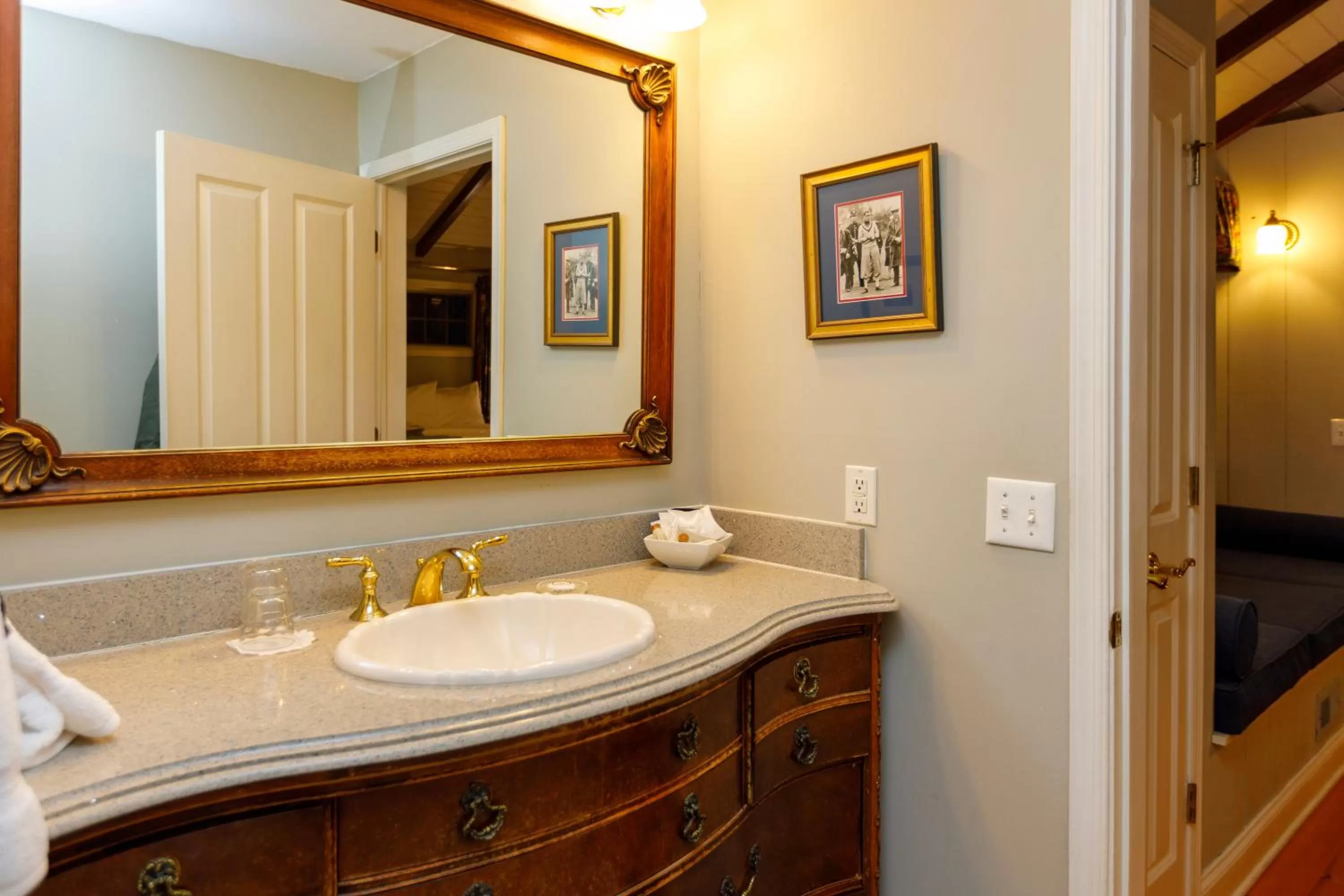 Bathroom in Woolverton Inn