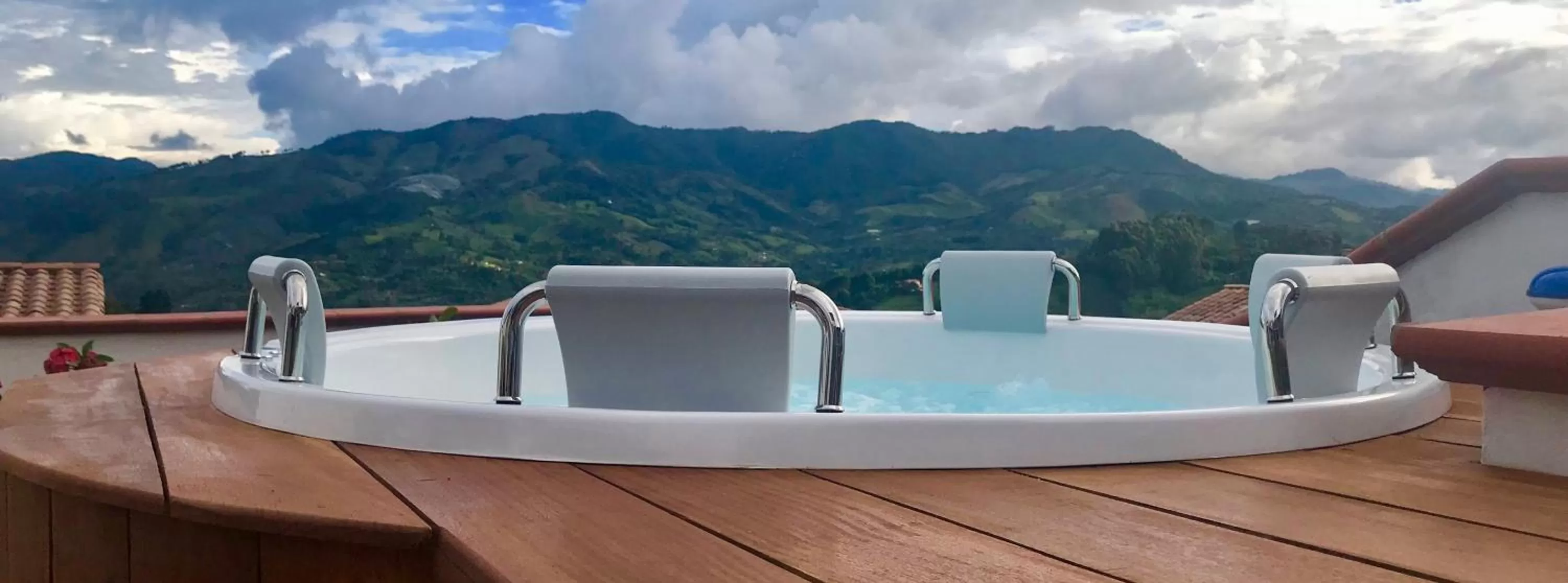 Mountain view in El Despertar Hotel