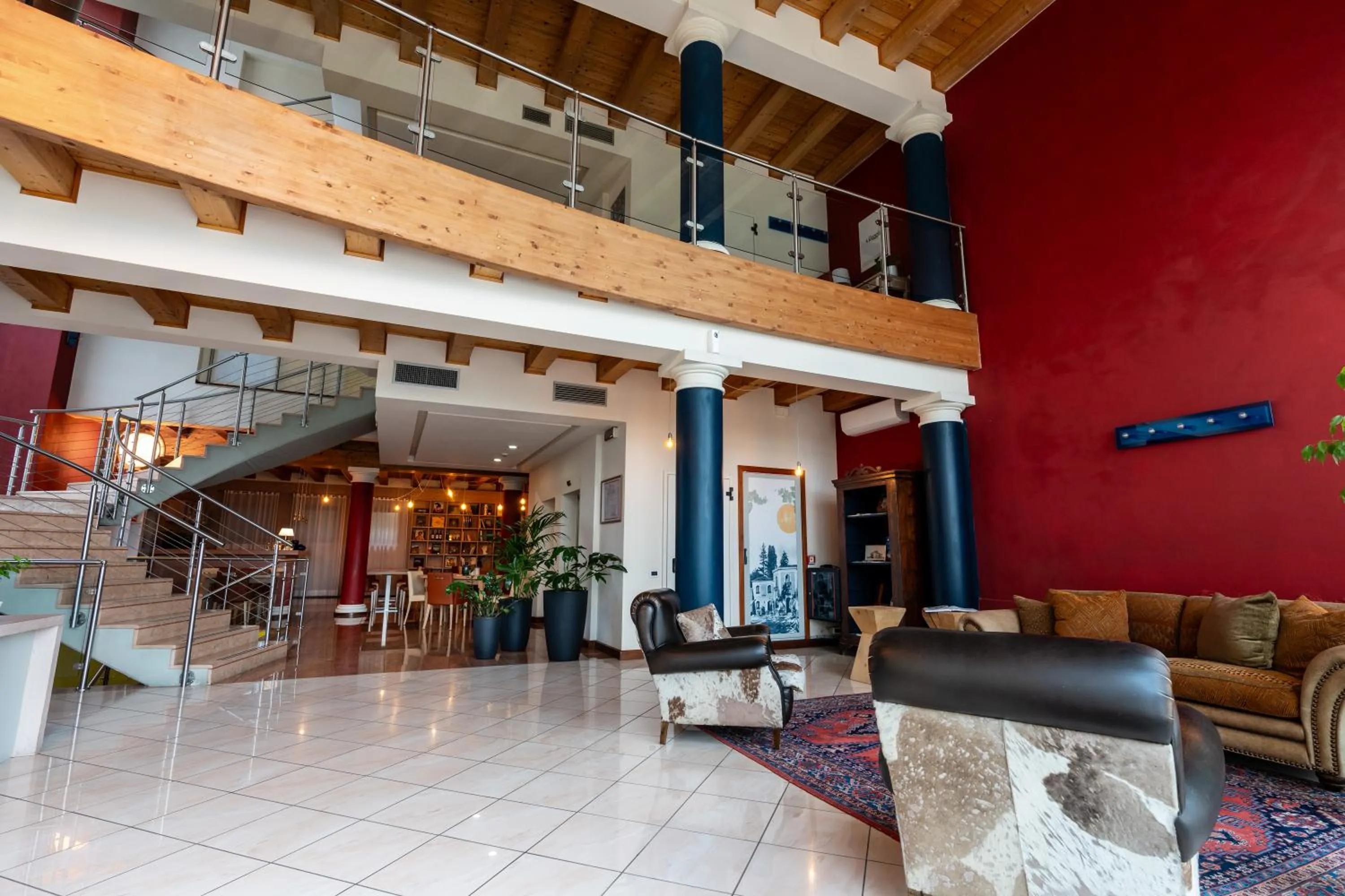 Lobby or reception in Hotel Alle Acque