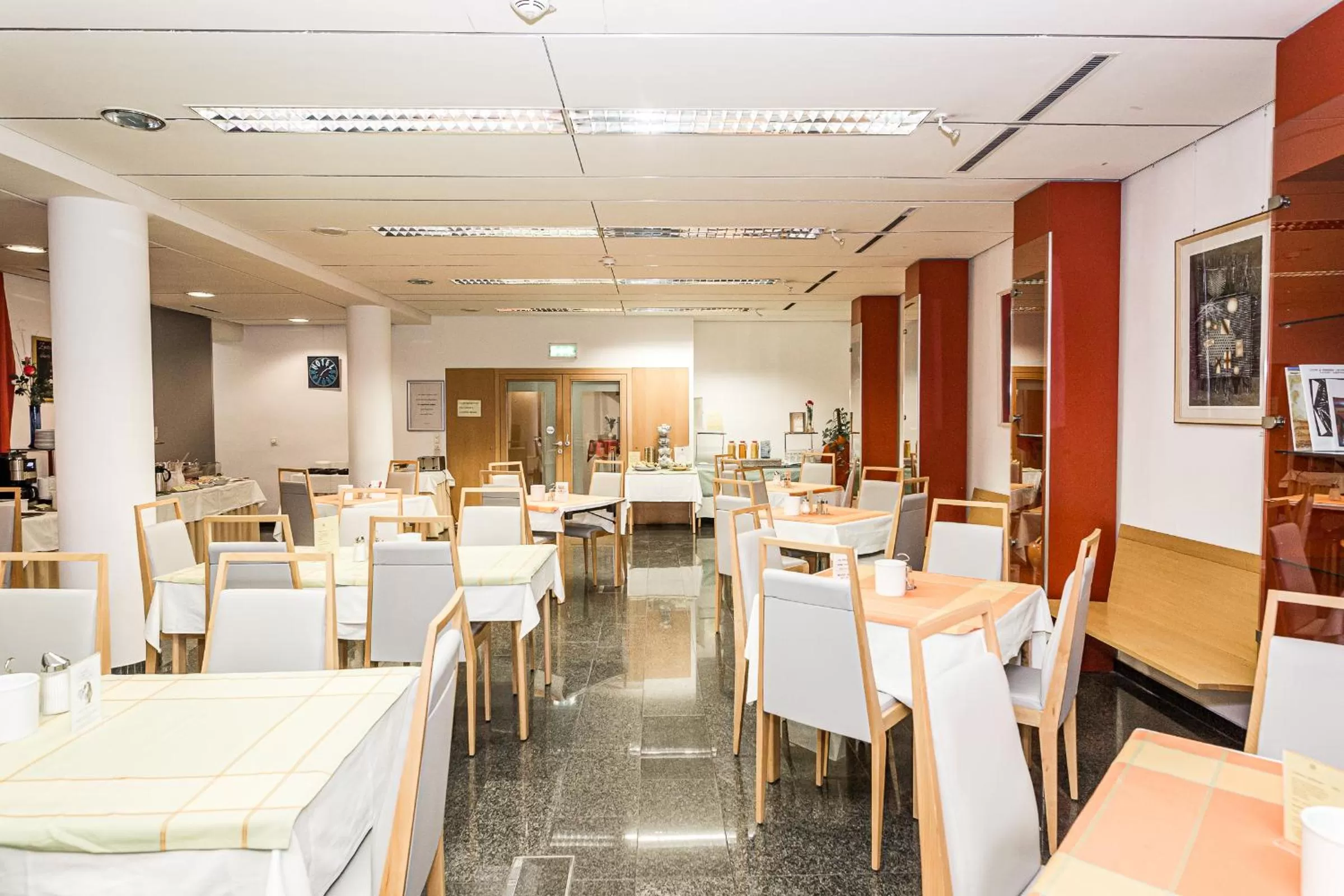 Buffet breakfast in Hotel Korotan