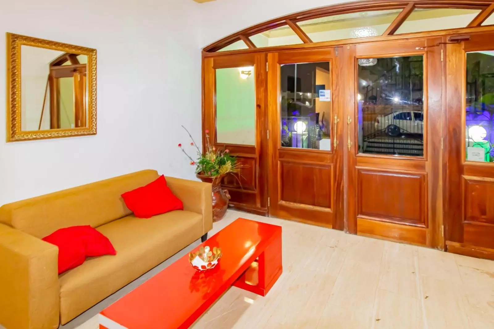 Lobby or reception in Hotel Villa Capri