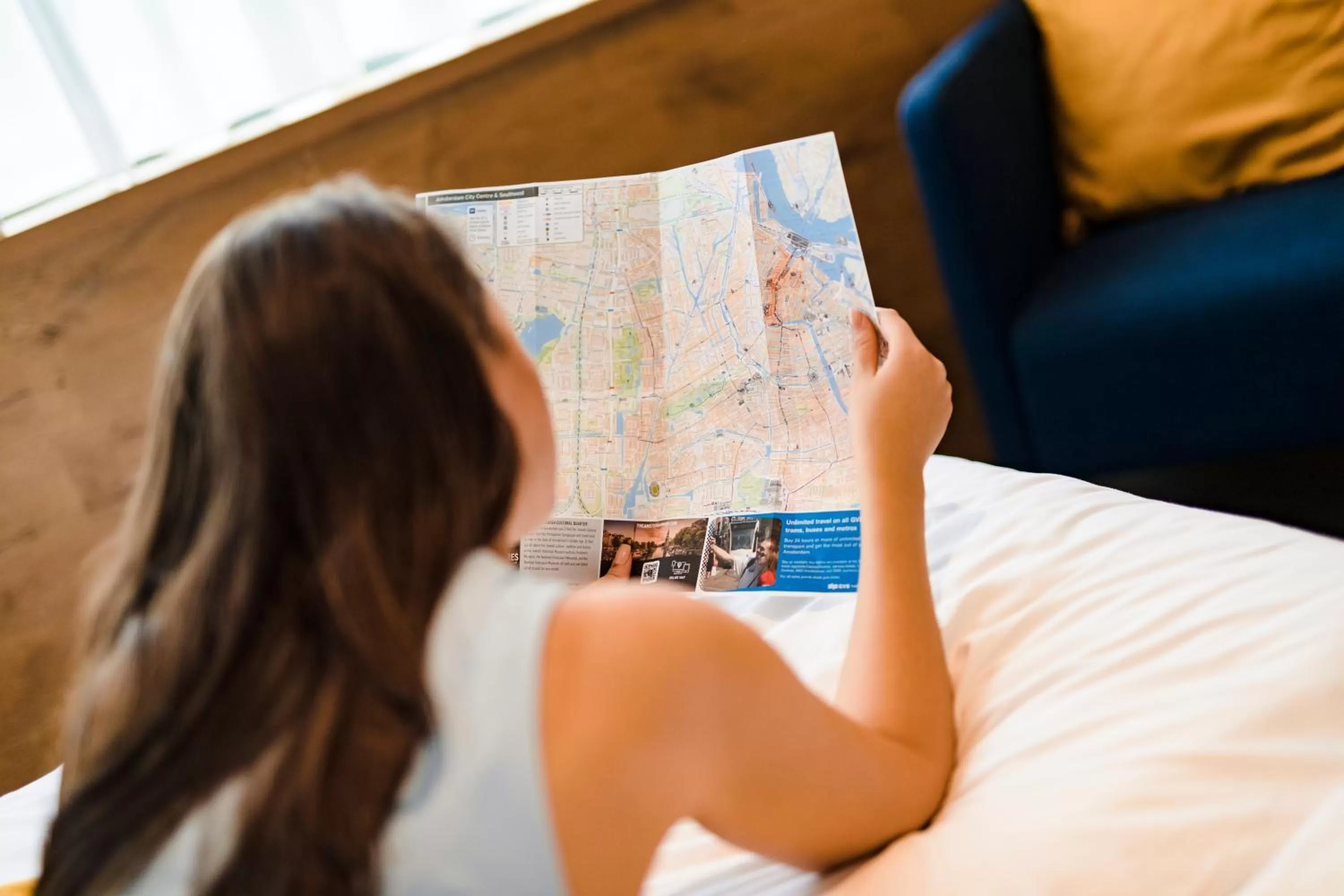 Bed in Citiez Hotel Amsterdam