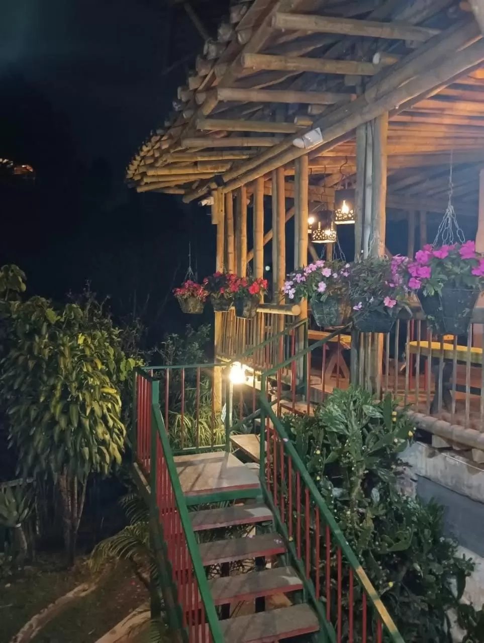 Garden view in Hotel Vísperas