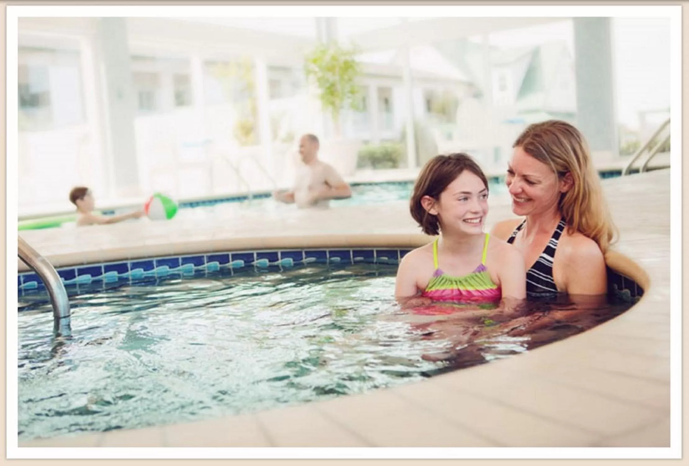 People in Shutters on the Banks