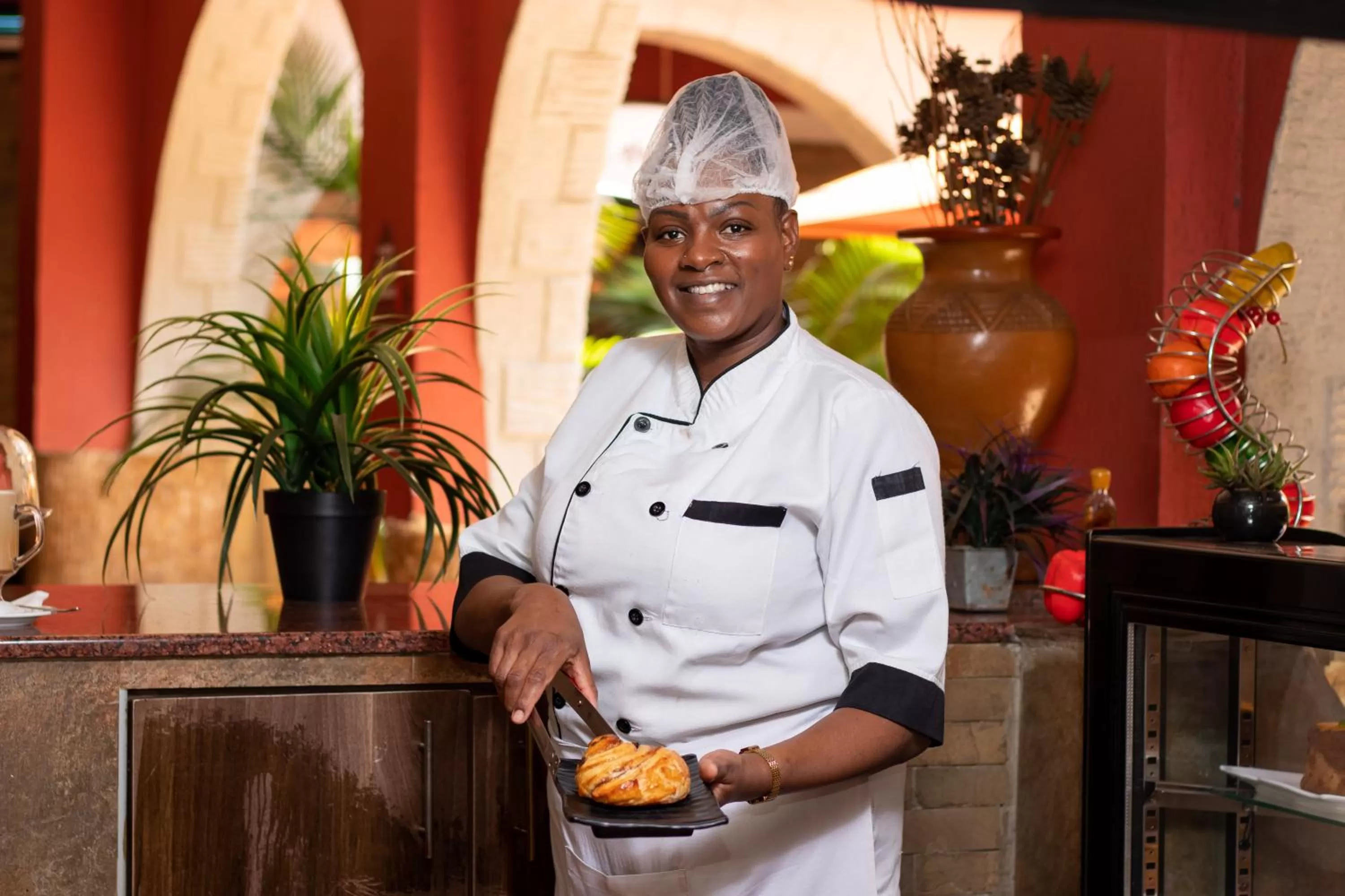 Staff in Hotel Waterbuck