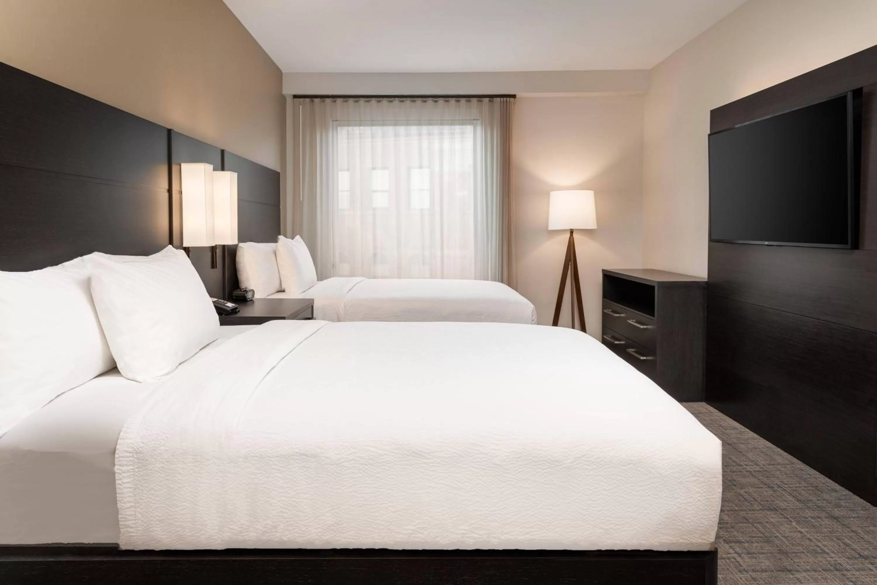 Bedroom, Bed in Residence Inn by Marriott Grand Rapids Downtown