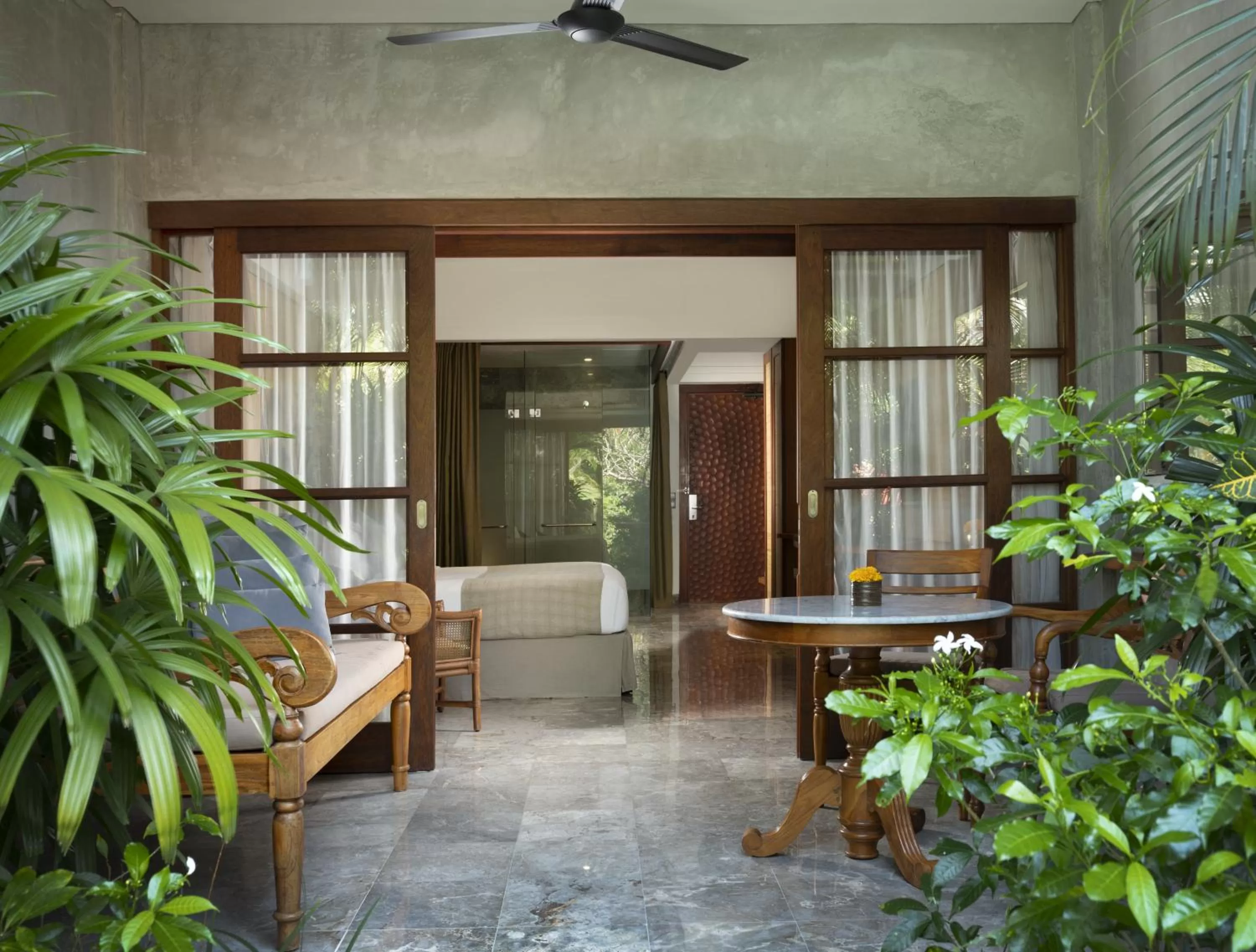 Balcony/Terrace in Adiwana Resort Jembawan