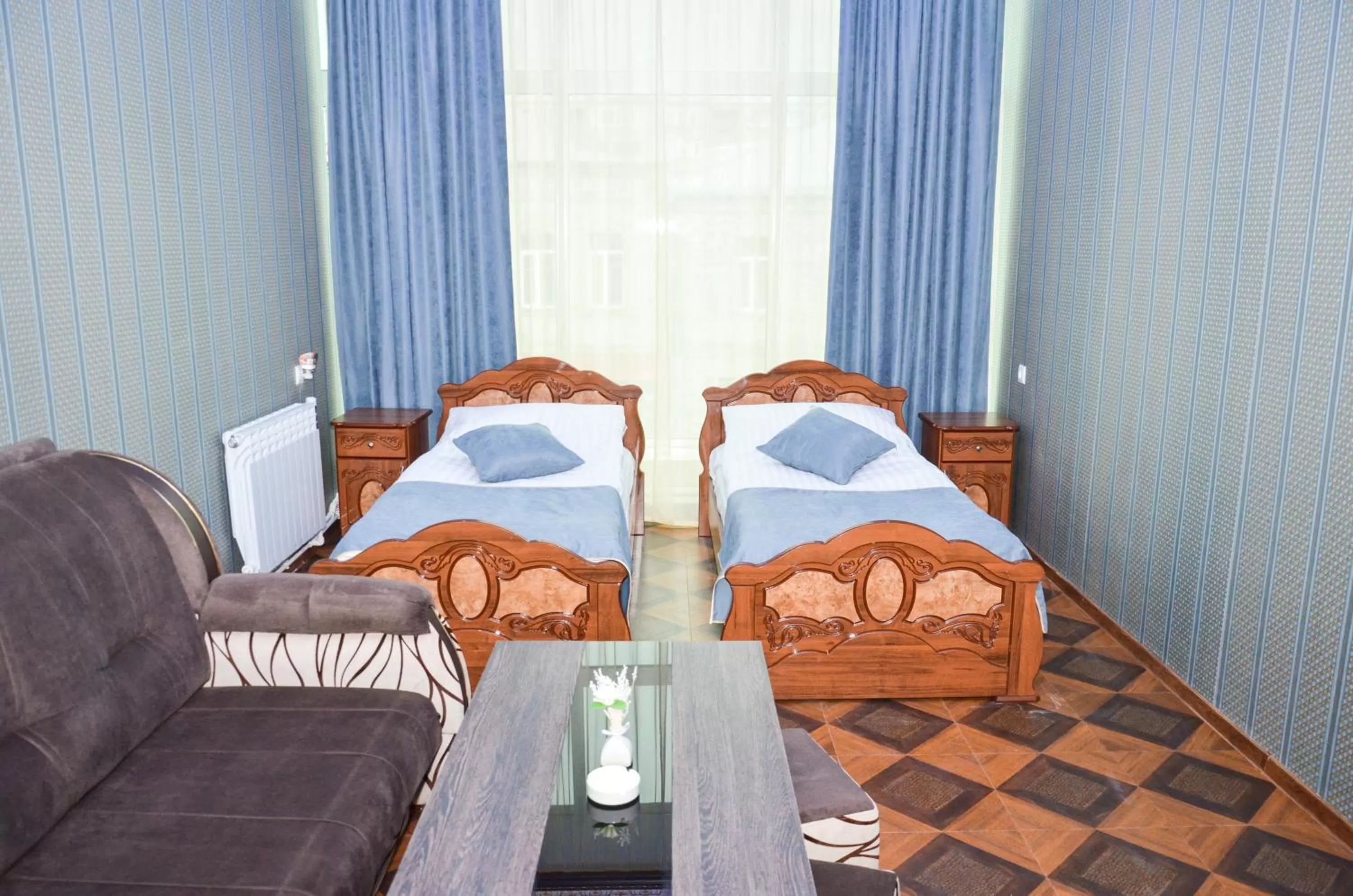 Bed in Zangezur Hotel