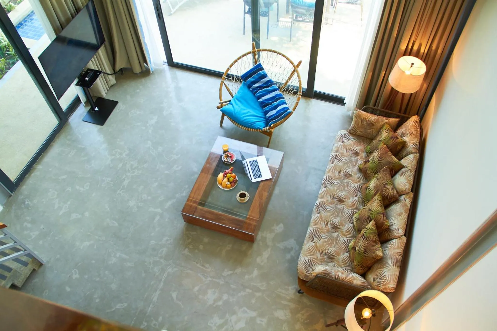 Living room in Island Escape Burasari