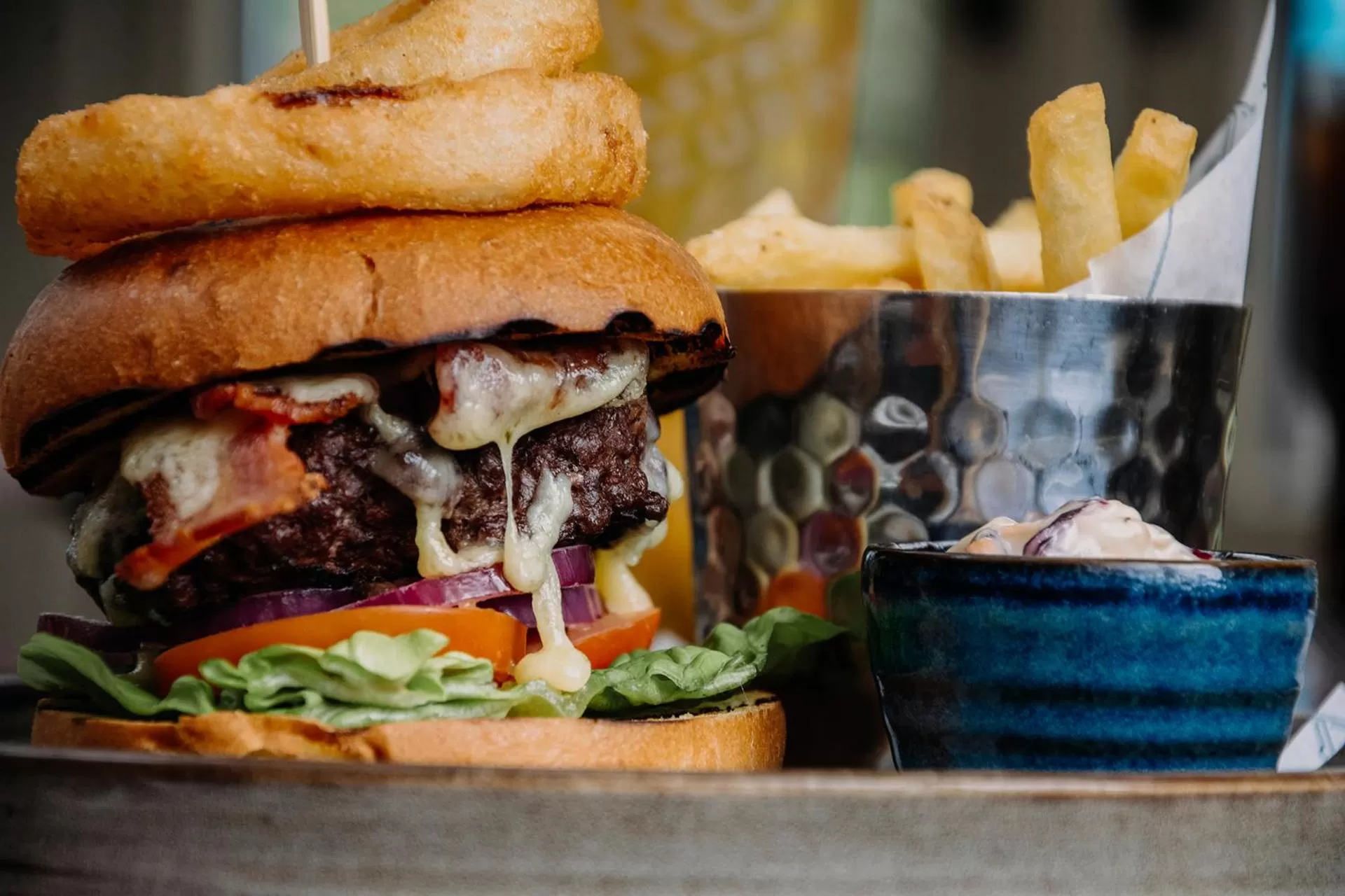 Food close-up in The George Inn