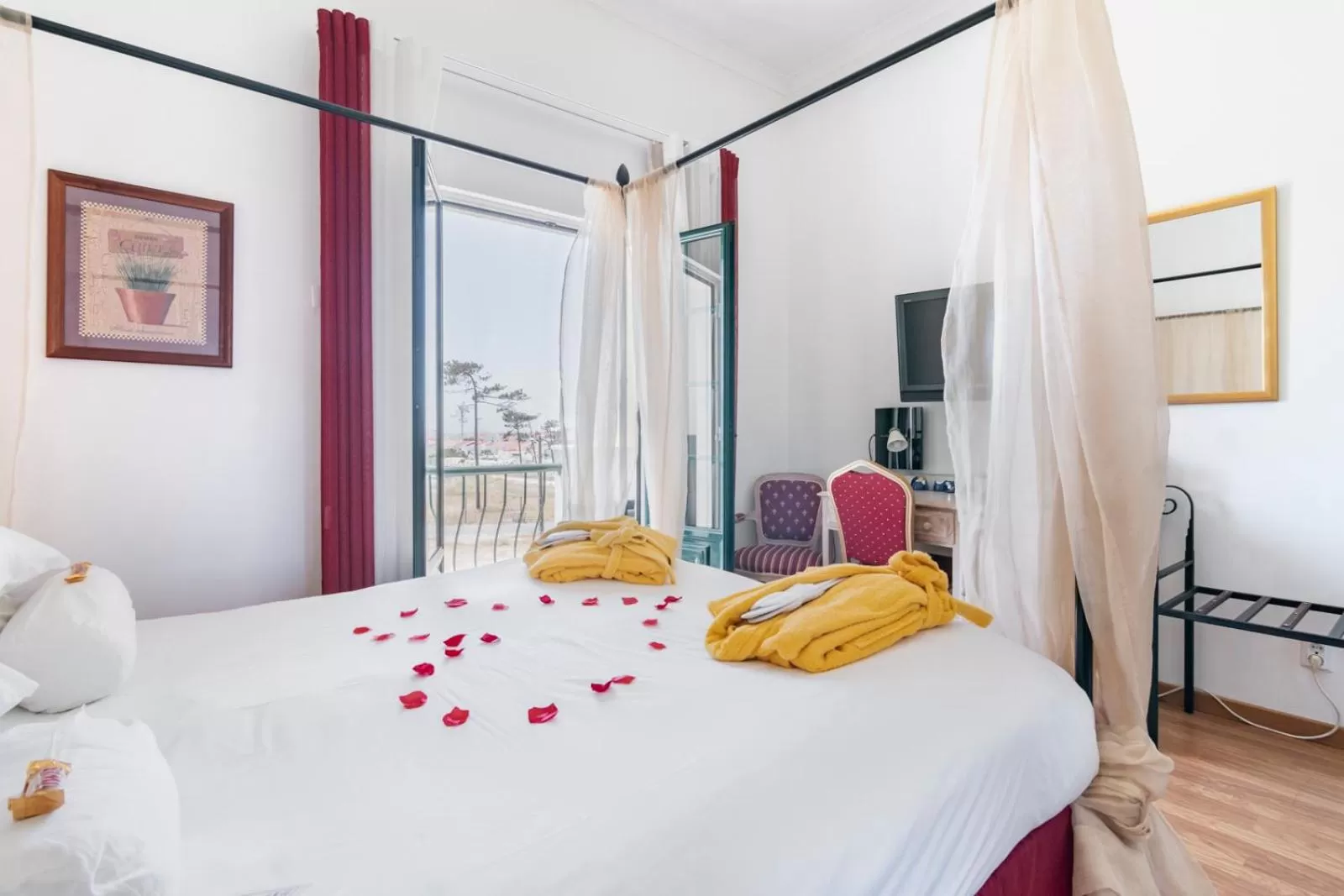 Bed in Hotel Dom Vasco