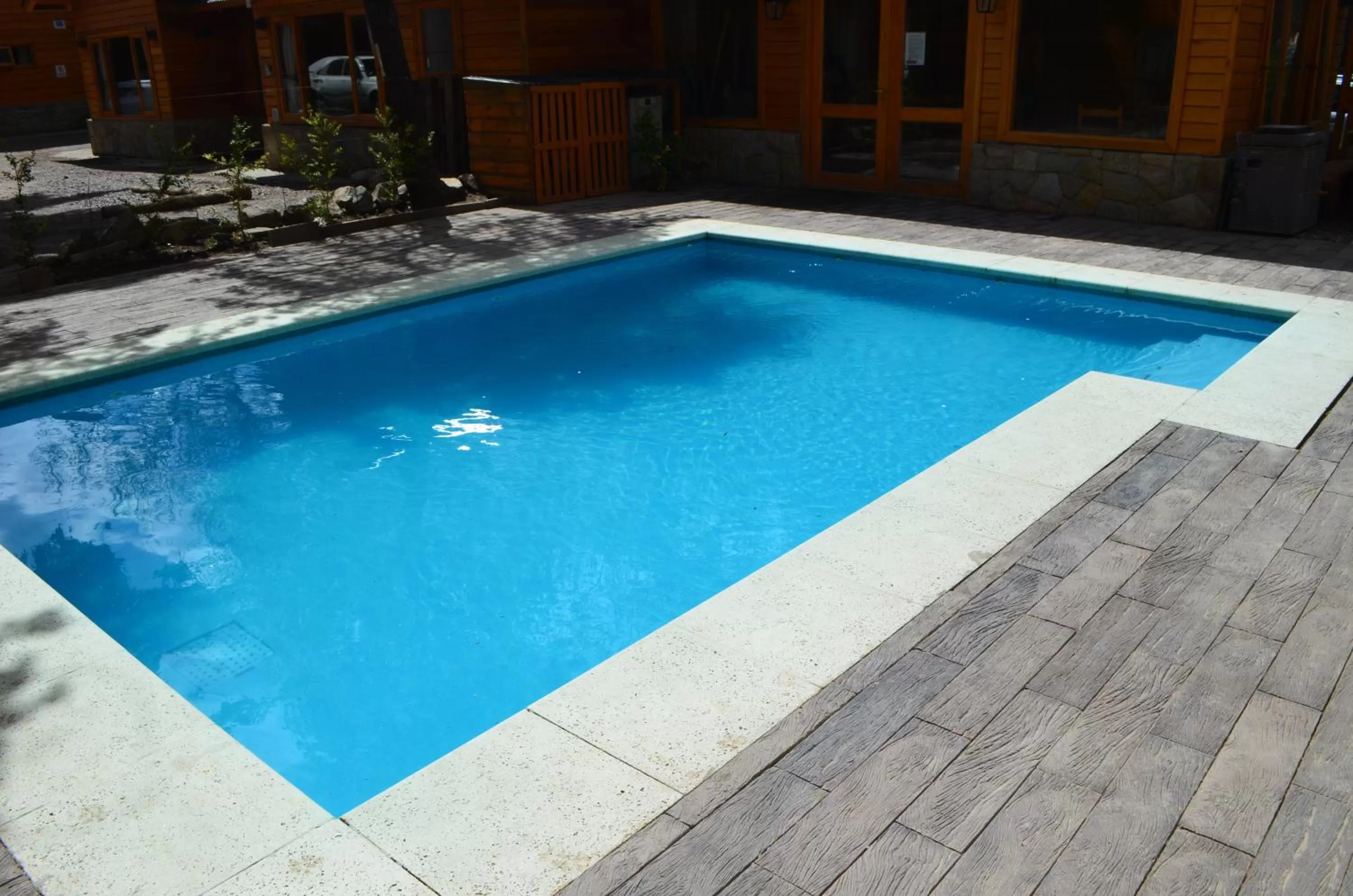 Pool view in Apart Hotel Robles del Sur