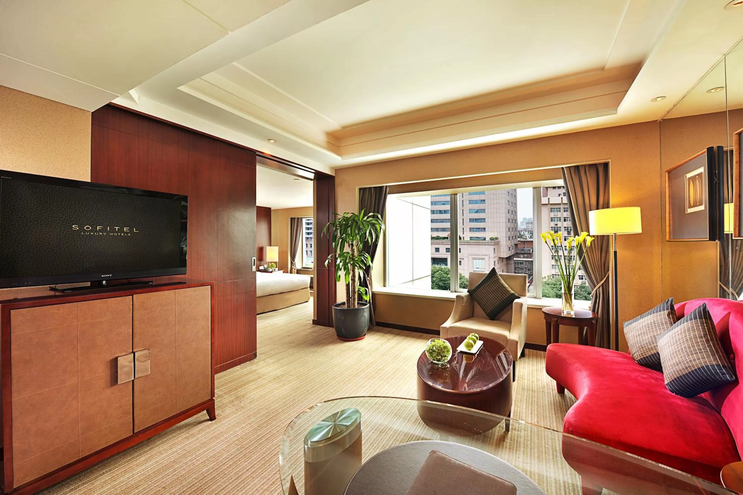 Seating area in Sofitel Xi'an On Renmin Square