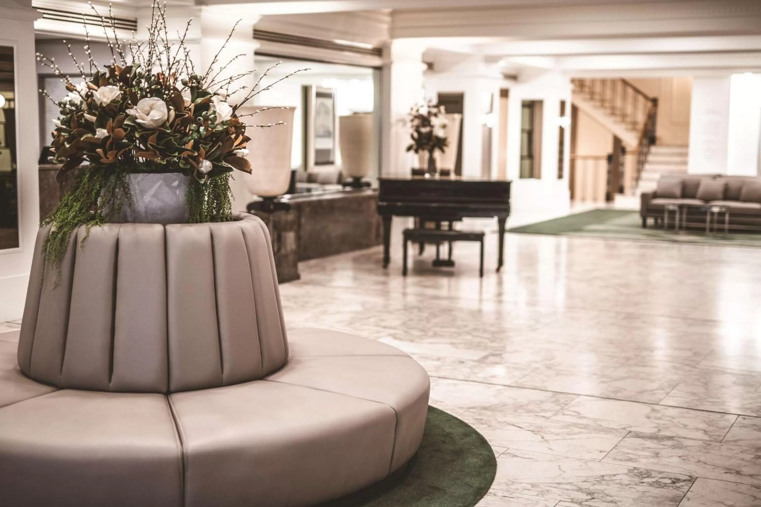 Lobby or reception in The Savoy Hotel on Little Collins Melbourne