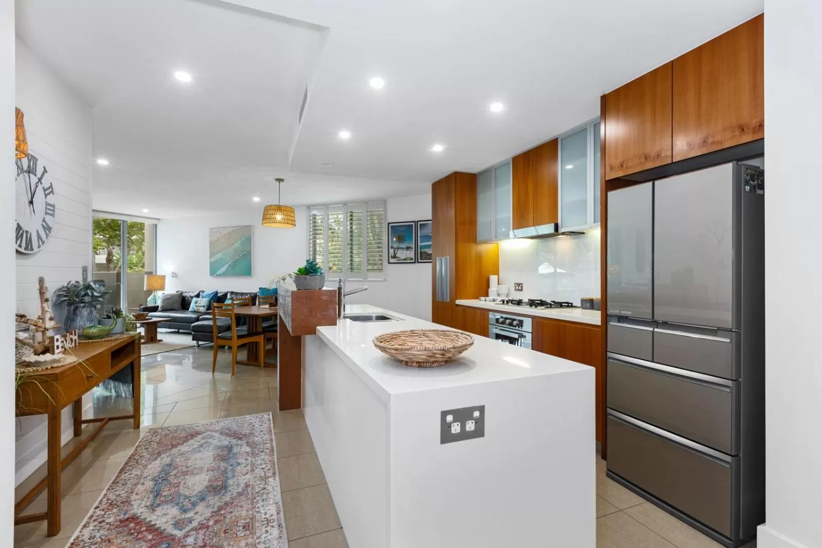 Kitchen or kitchenette in Cotton Beach Resort - Tweed Coast Holidays ®