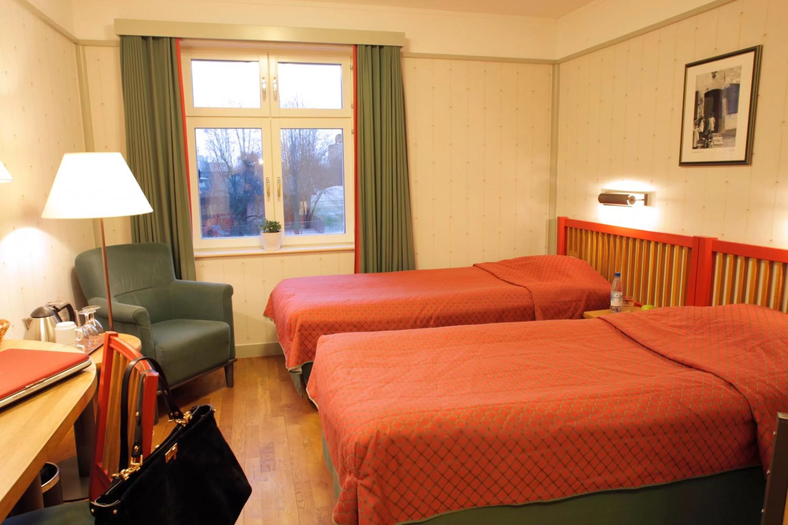 Bed in STF Hotel Zinkensdamm