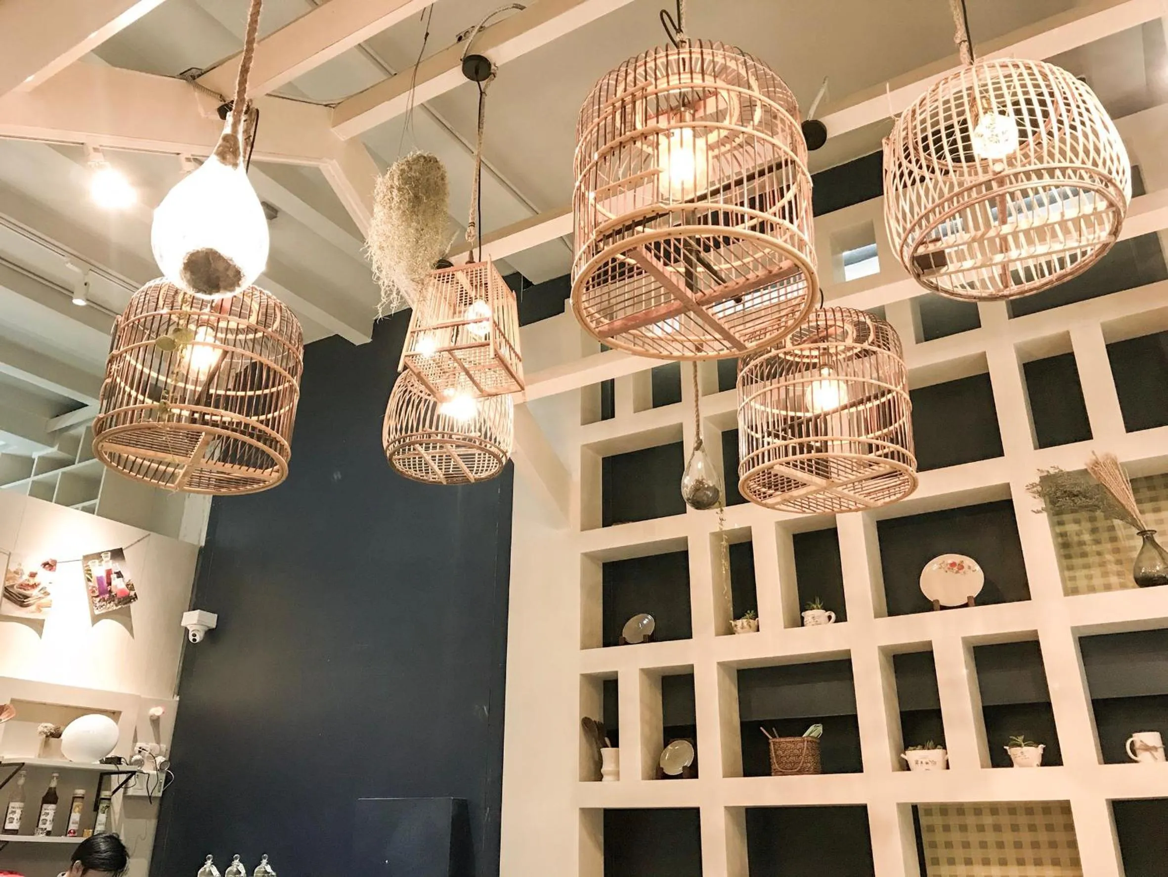 Decorative detail in Kinnon Deluxe Hostel Coworking Cafe