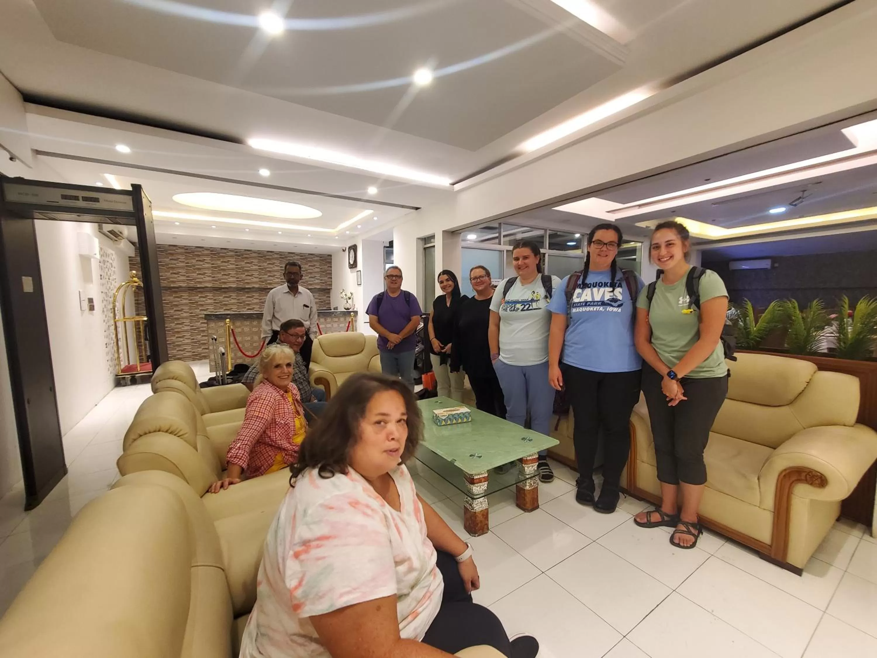 group of guests in Hotel Afford Inn