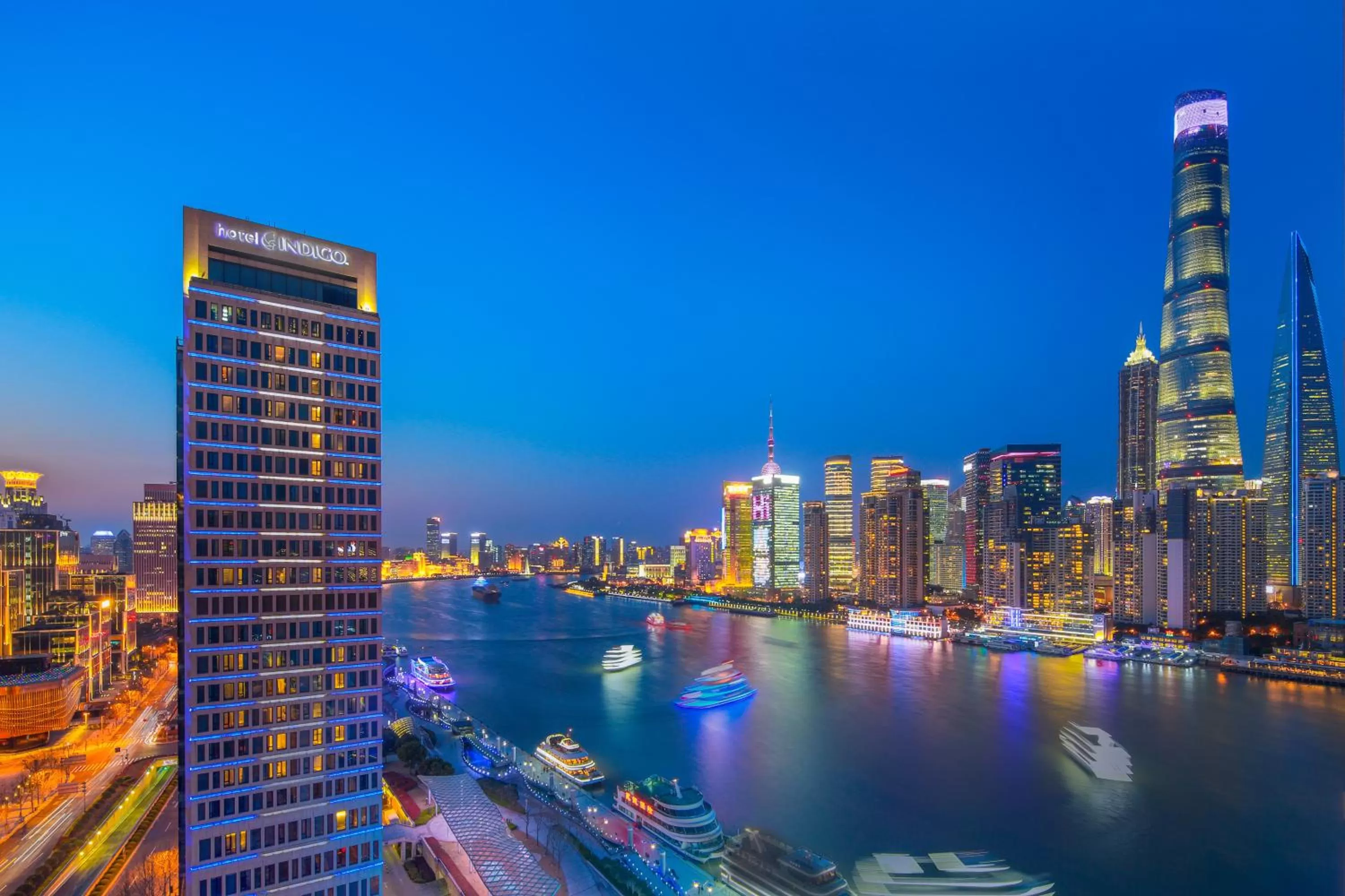 Property building in Hotel Indigo Shanghai On The Bund by IHG