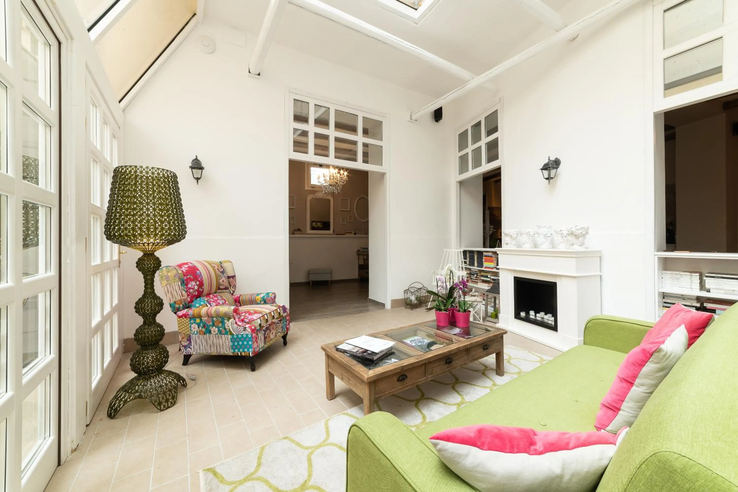 Library in Cas'E Charming House