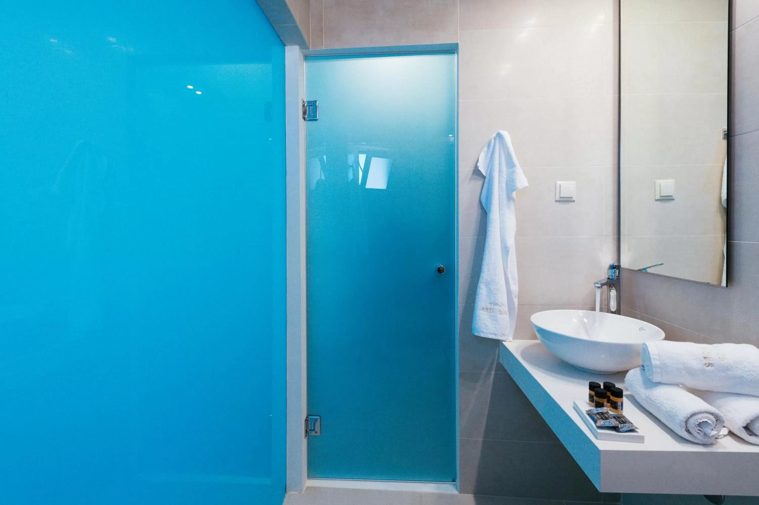 Bathroom in Elounda Akti Olous (Adults Only)