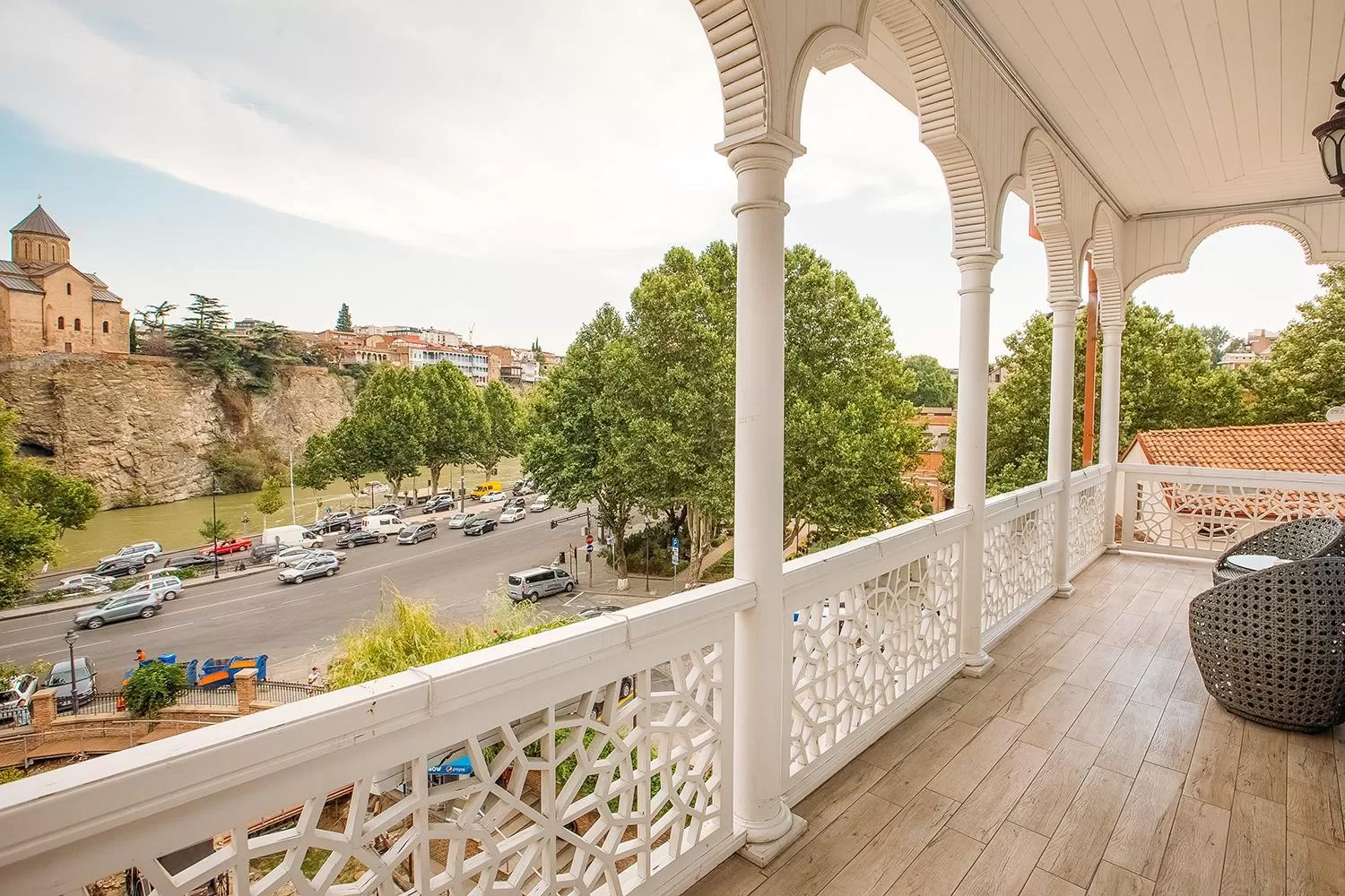 Property building in Hotel Aivani Old Tbilisi