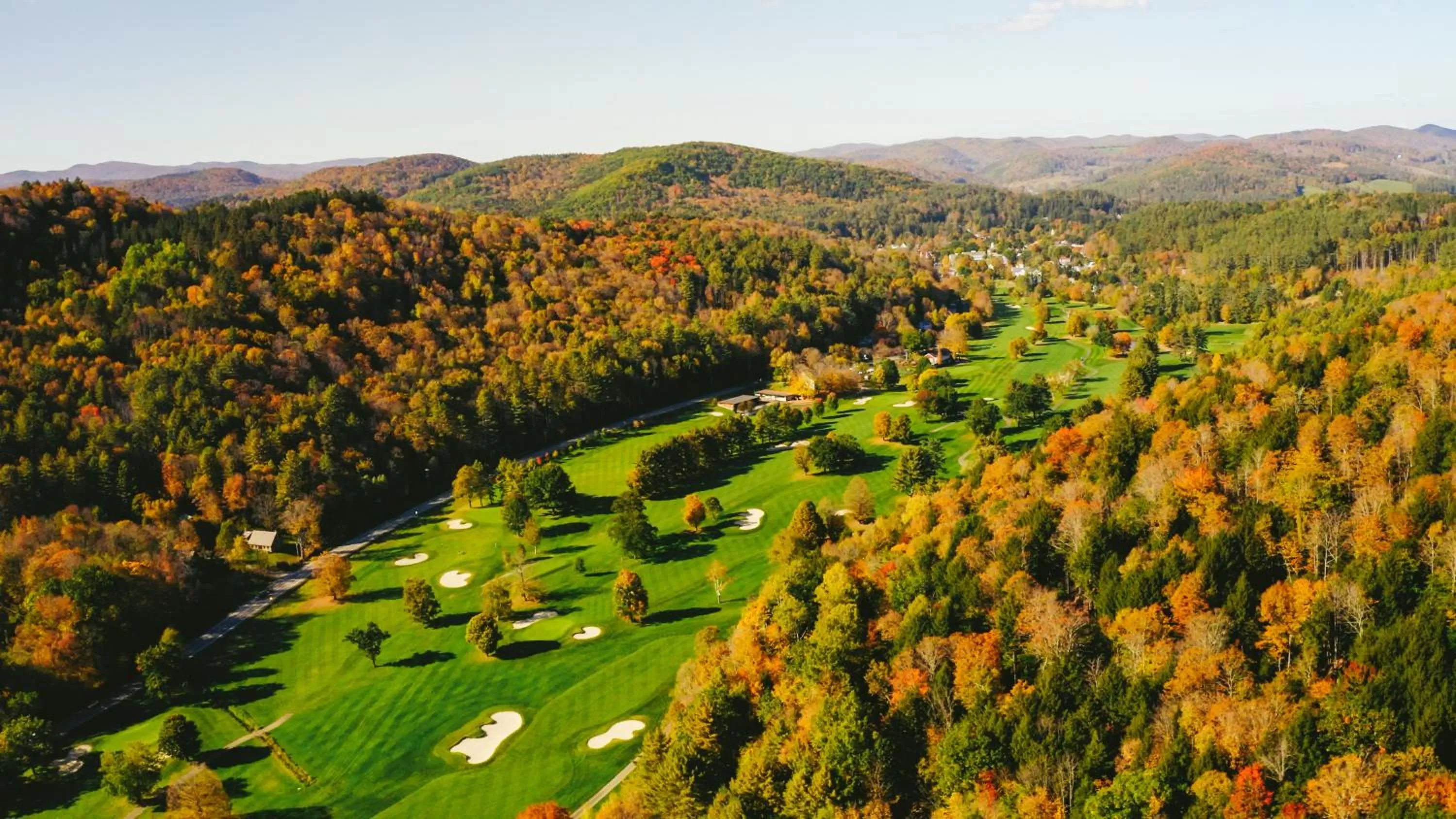 Golfcourse in Woodstock Inn & Resort