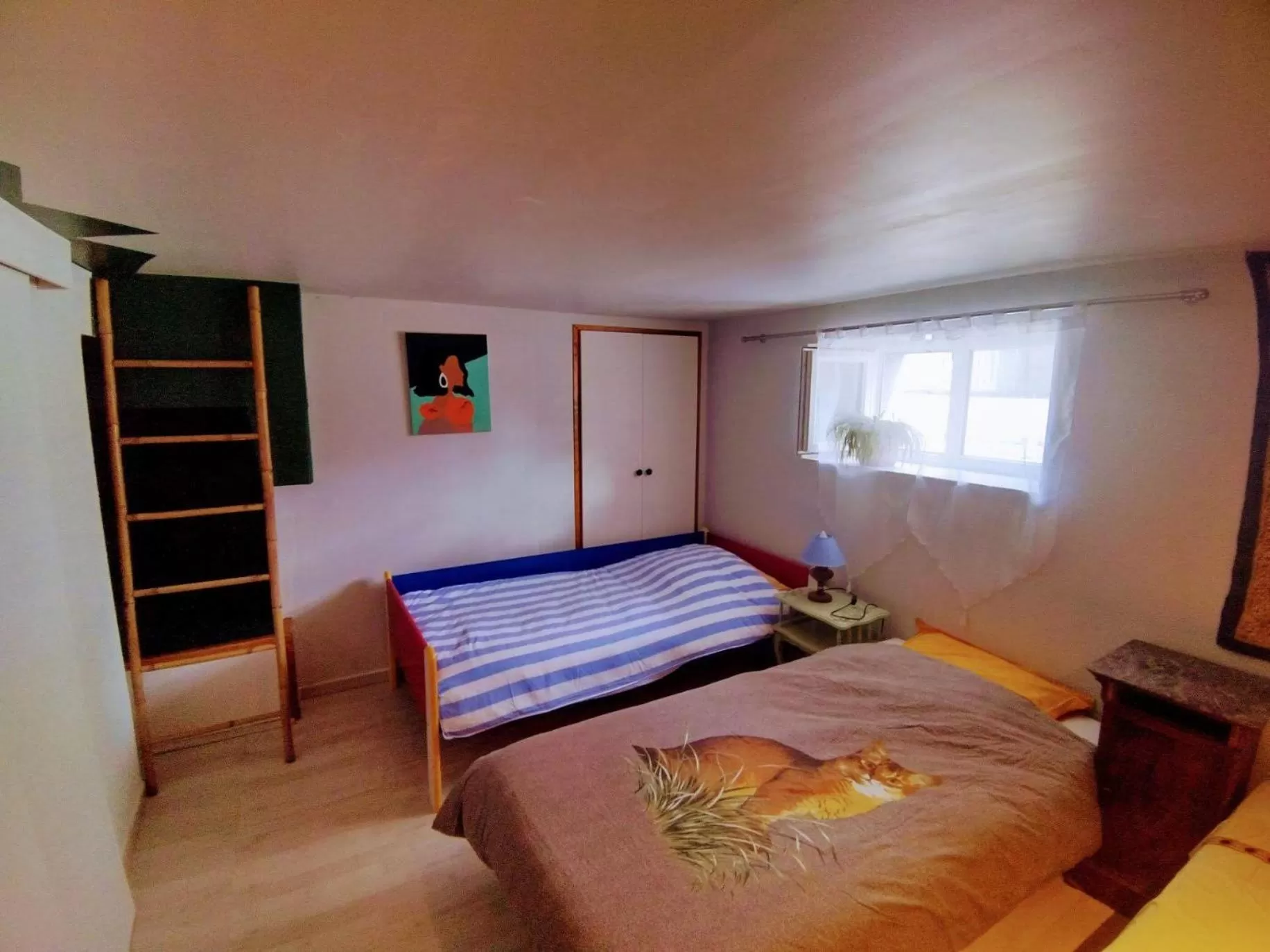 Bedroom, Bed in LE VERT NOMADE