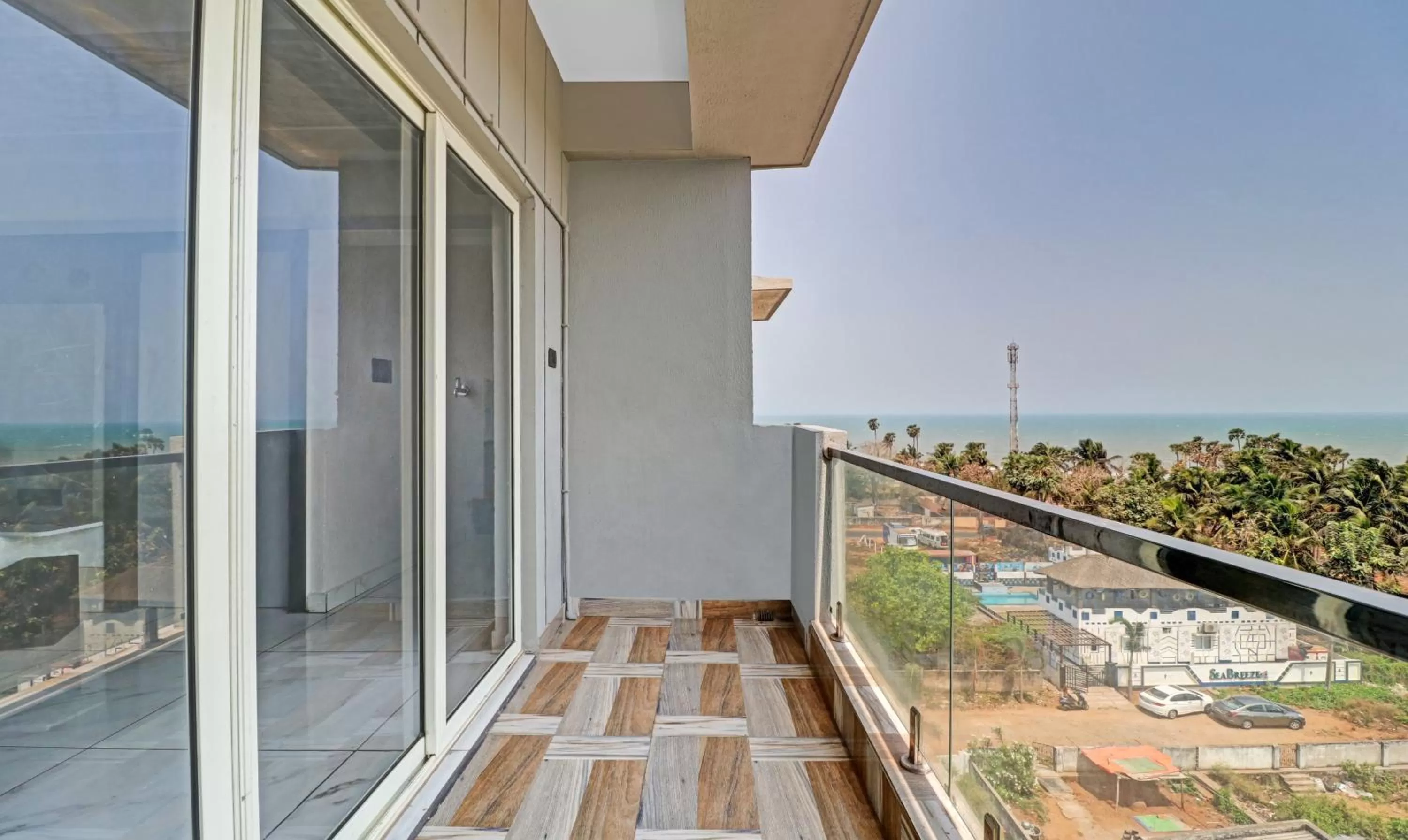 Balcony/Terrace in Treebo Seabreeze Comforts