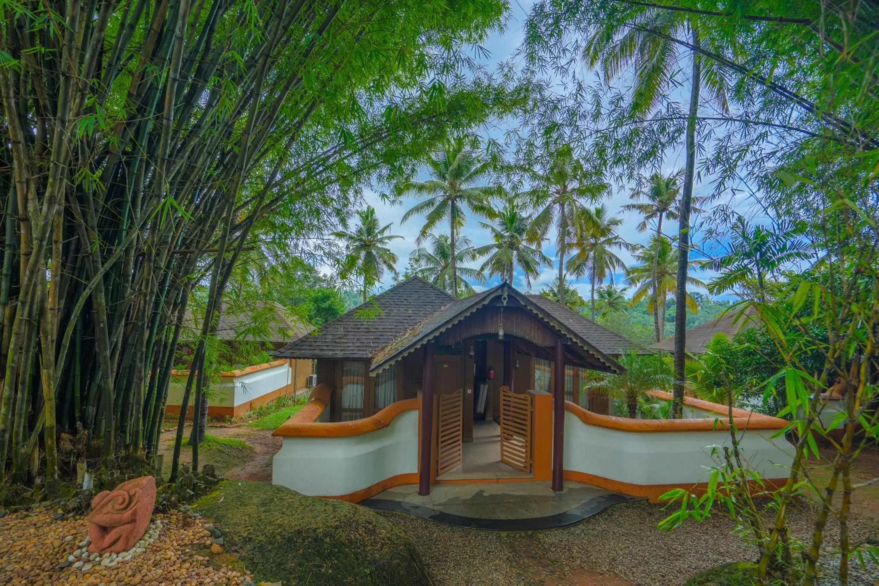 Property building in Fragrant Nature Backwater Resort & Ayurveda Spa Kollam