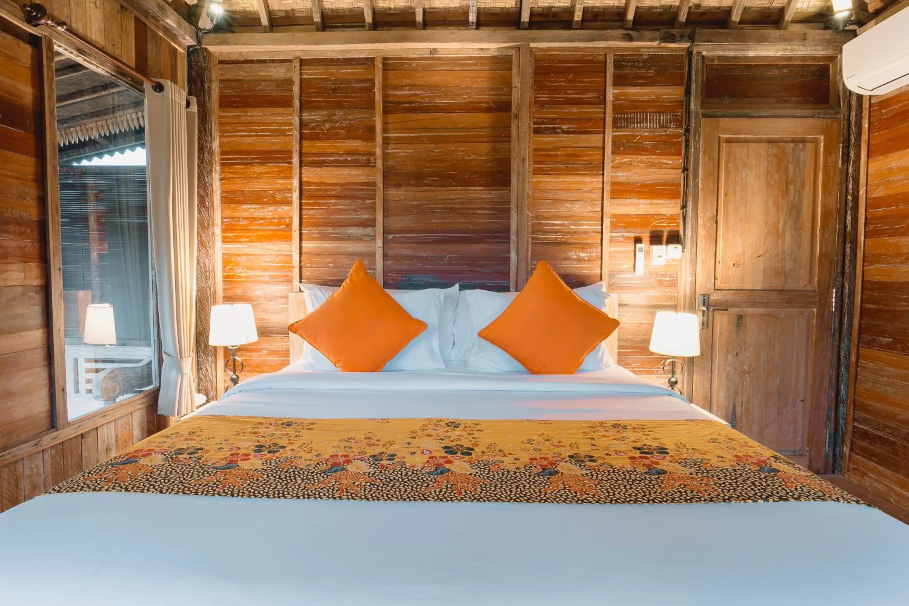 Bed in Nauna Villa Ubud