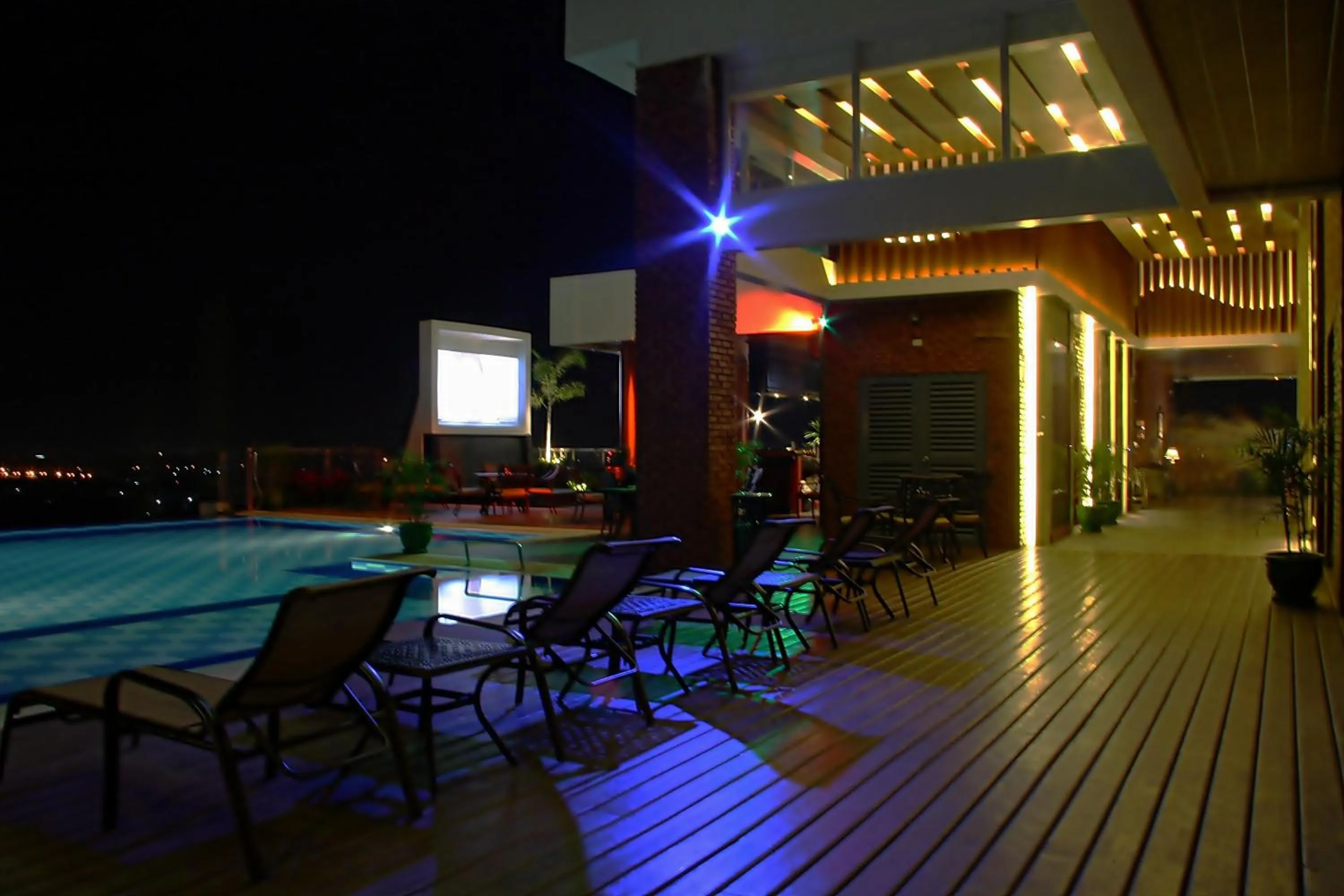 Swimming pool in Central Park Tower Resort