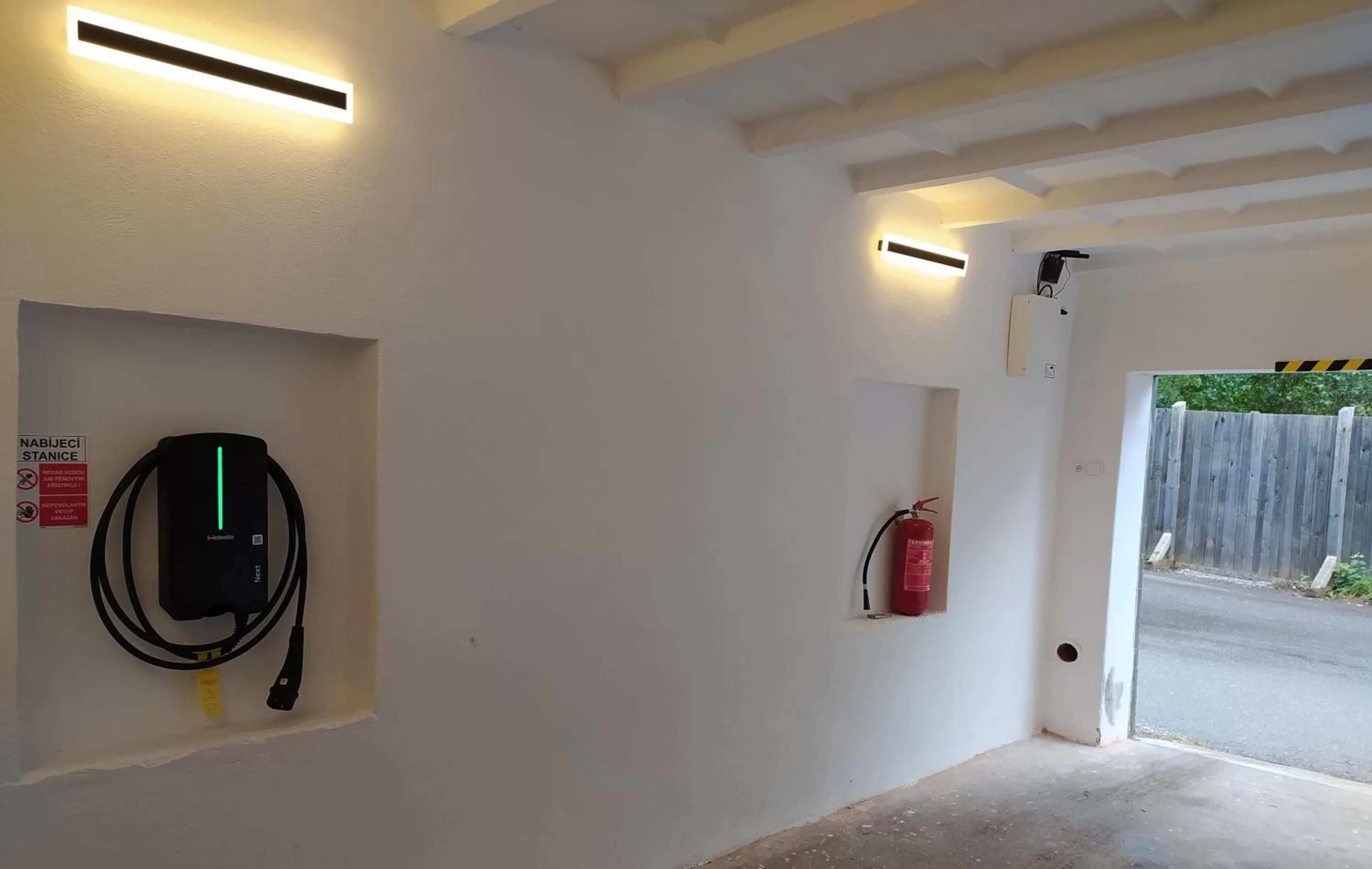 Parking in Wellness Pension Ametyst