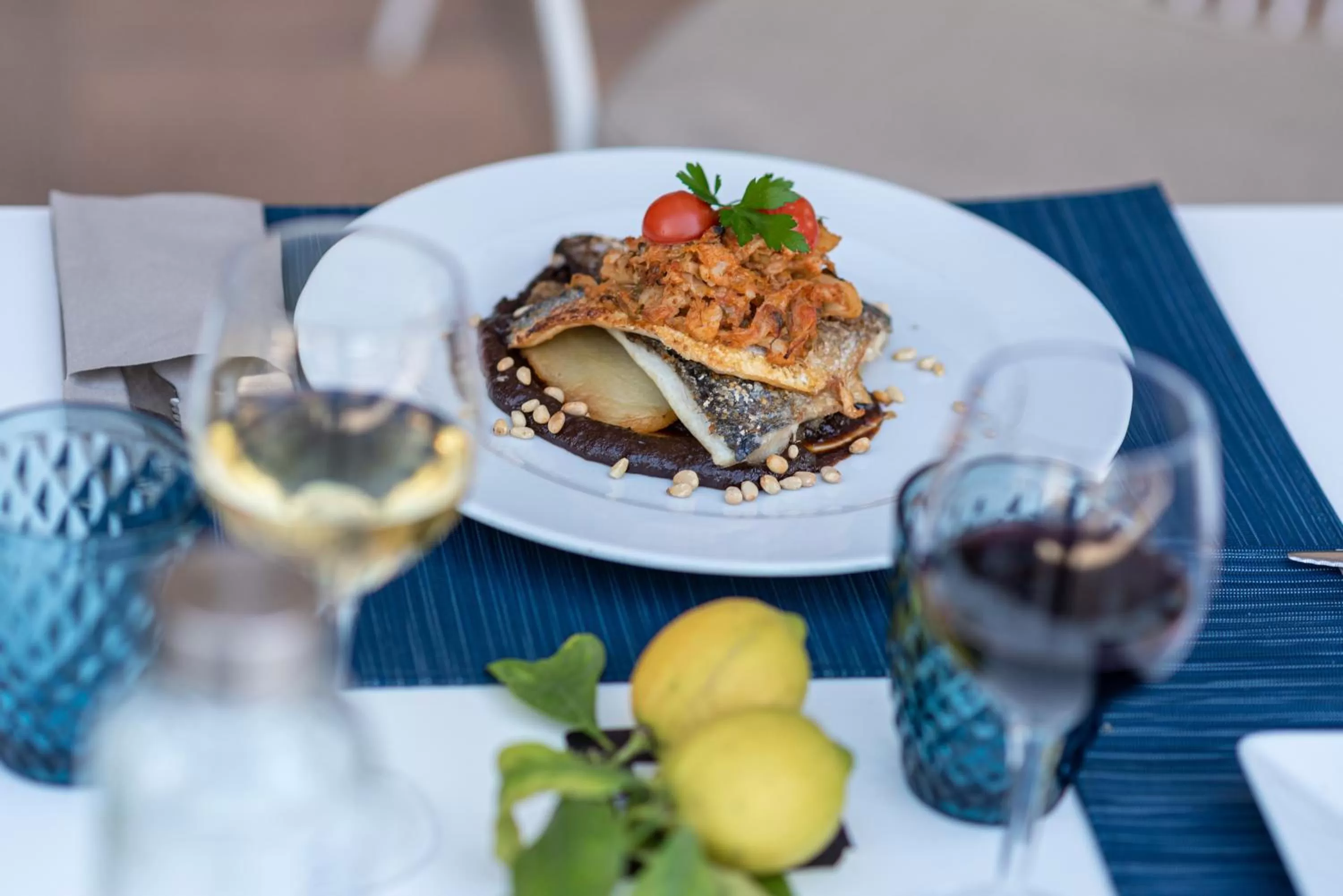 Food and drinks, Food in Hotel Marina