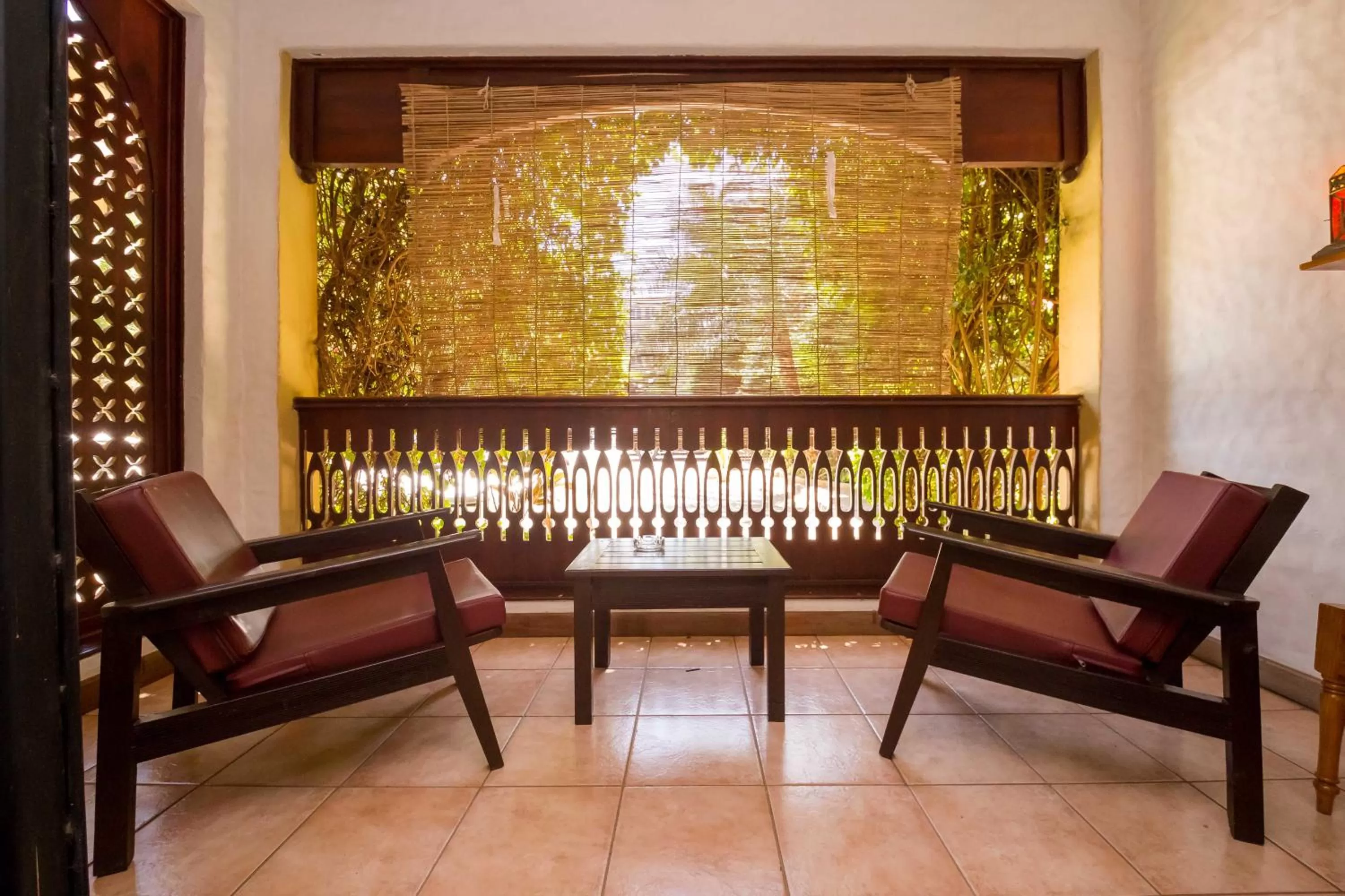 Seating area in The King Post