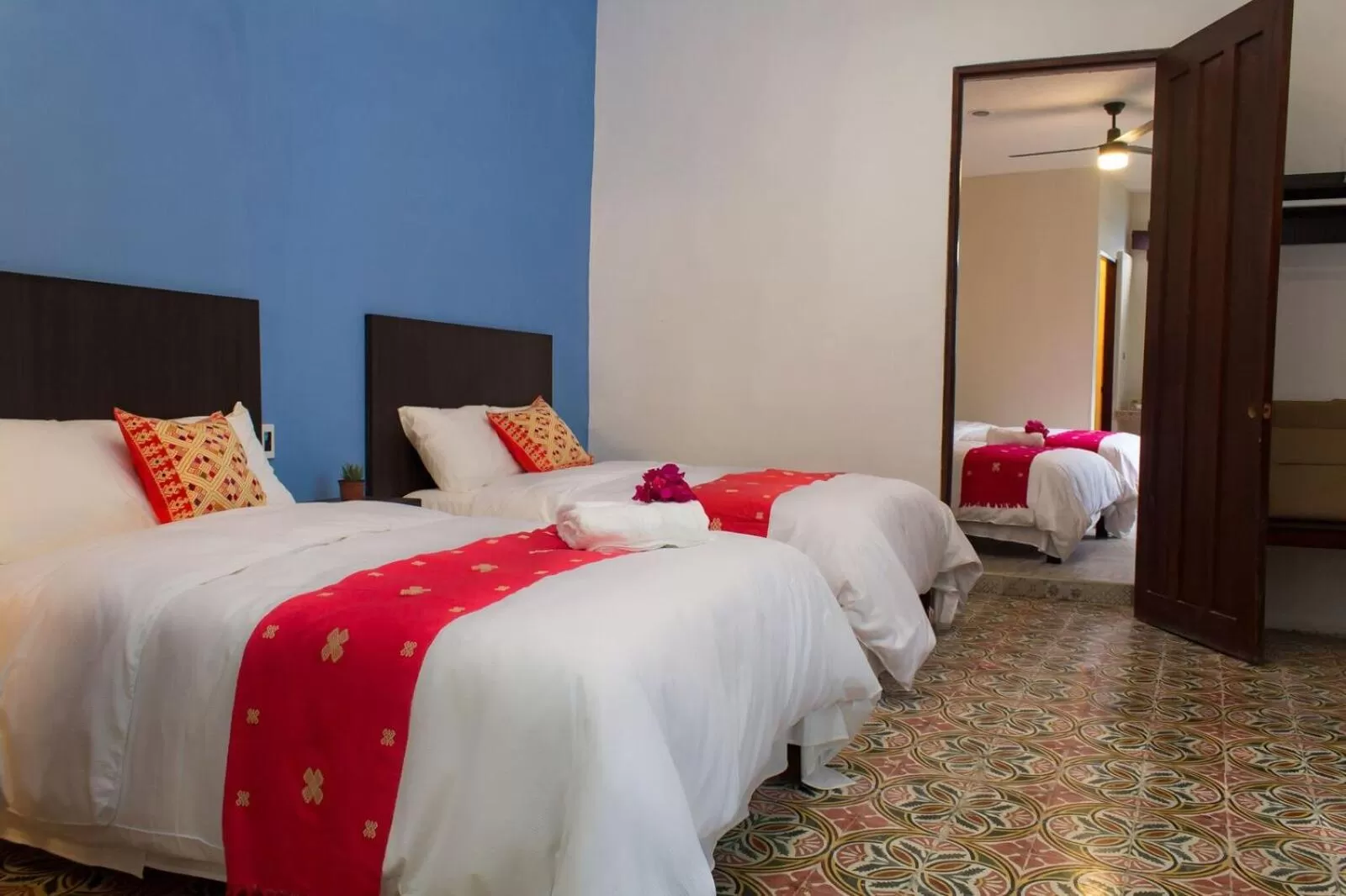 Bed in Hotel Maculís