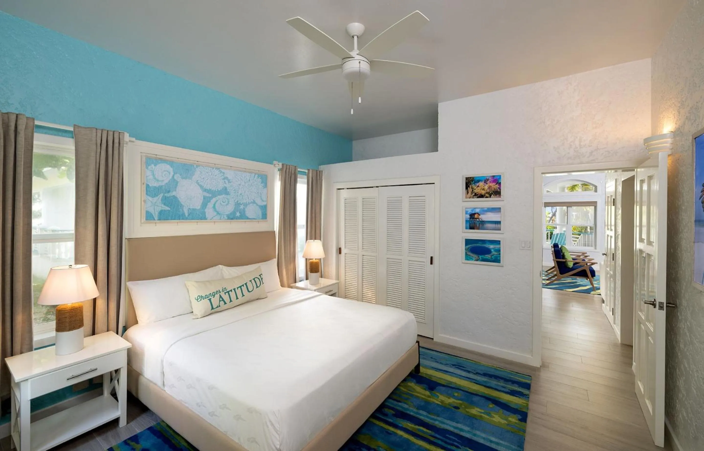 Photo of the whole room, Bed in Margaritaville Beach Resort Ambergris Caye - Belize